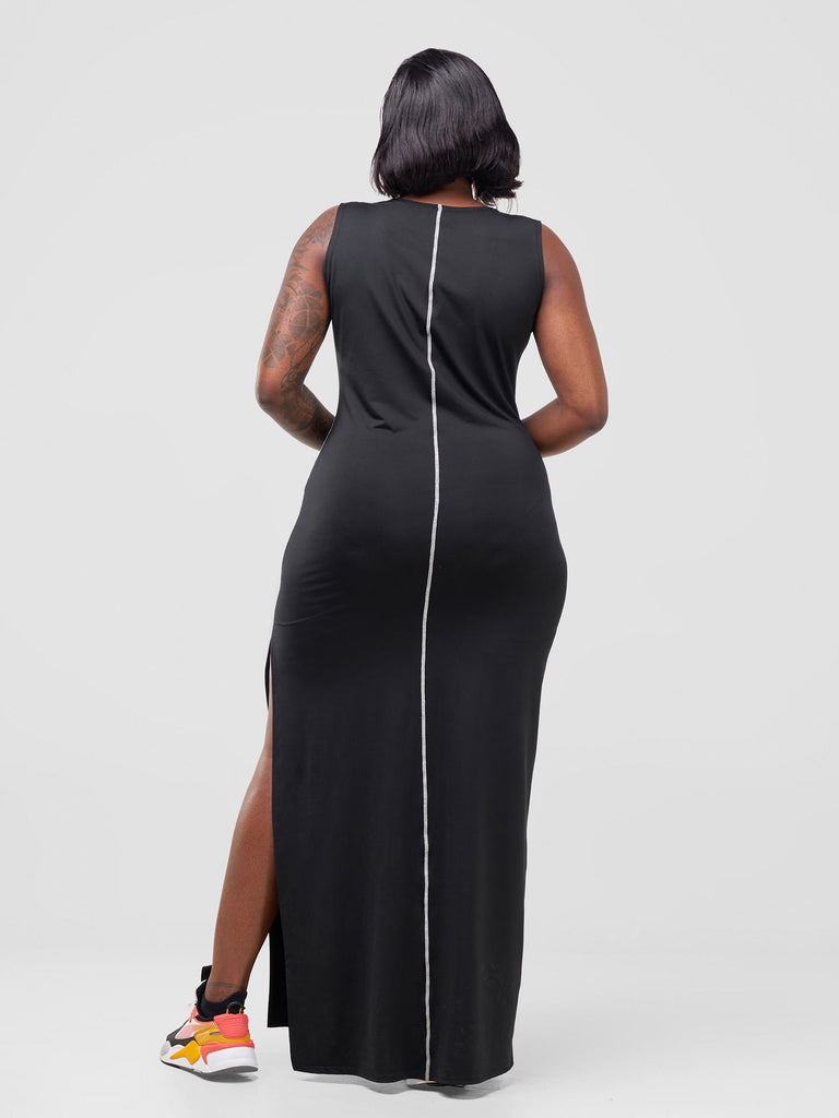 Zoya  Taani Maxi Dress - Black