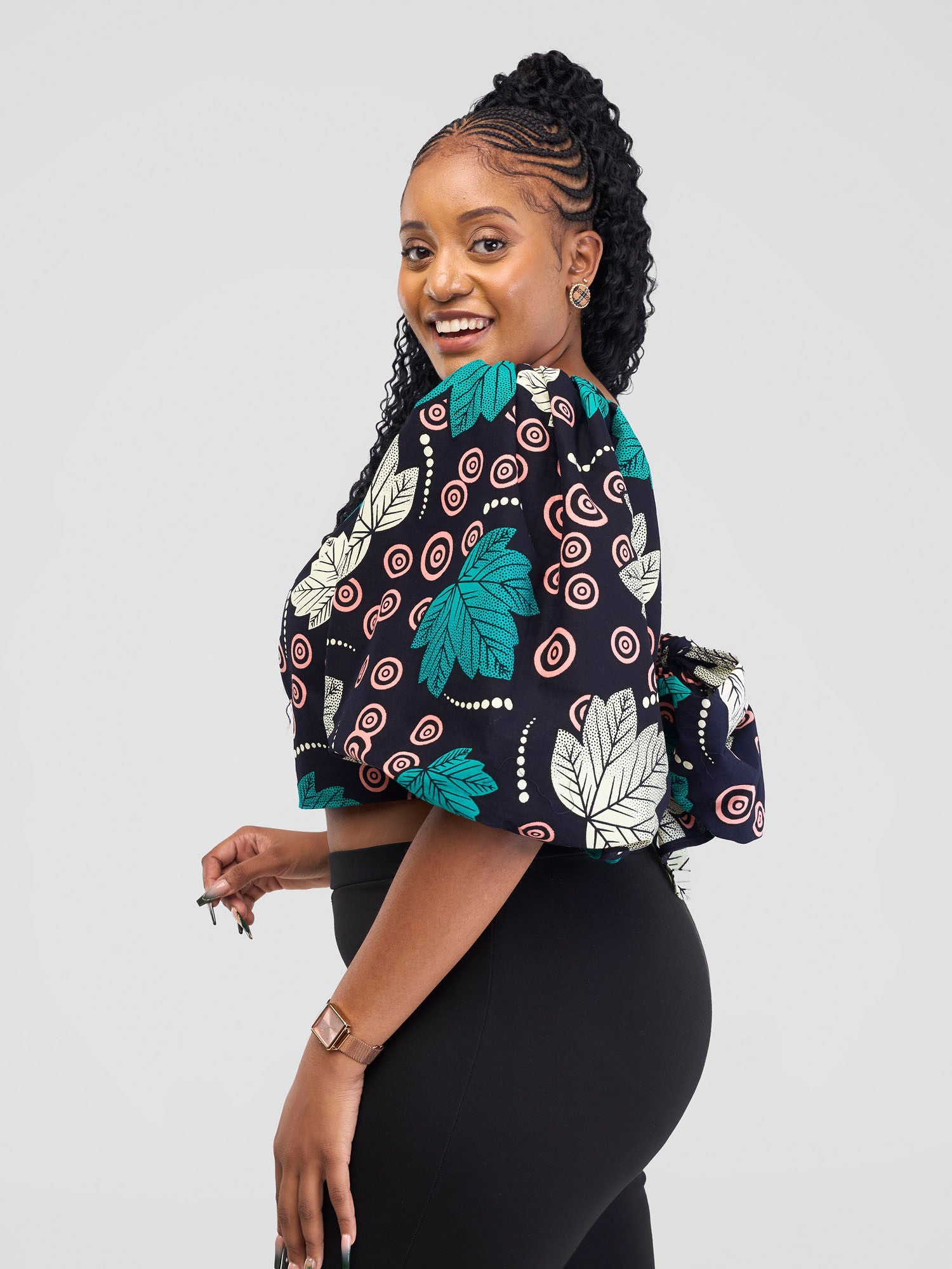 Vivo 2-Way Wrap Top - Lira Print