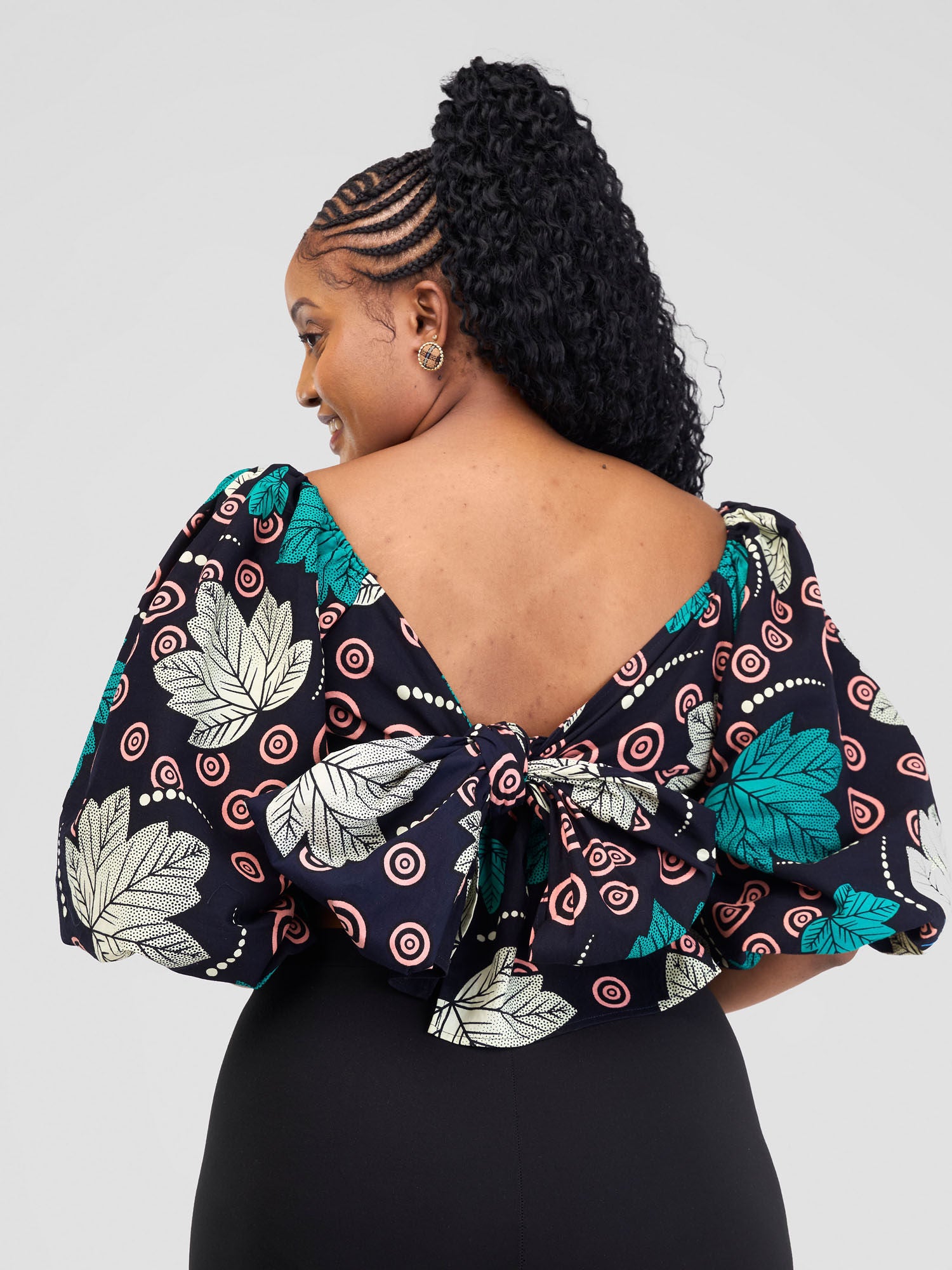 Vivo 2-Way Wrap Top - Lira Print