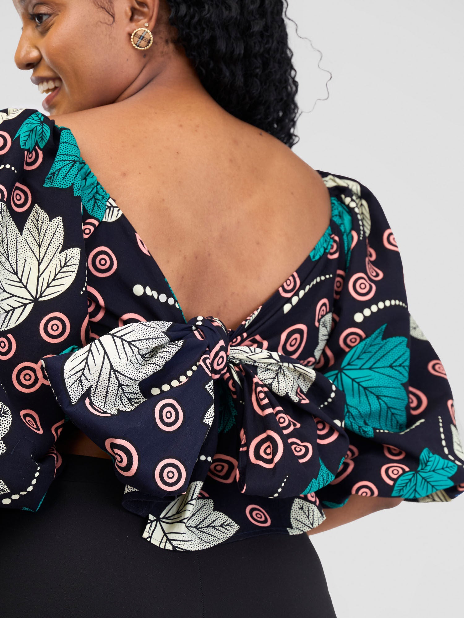 Vivo 2-Way Wrap Top - Lira Print