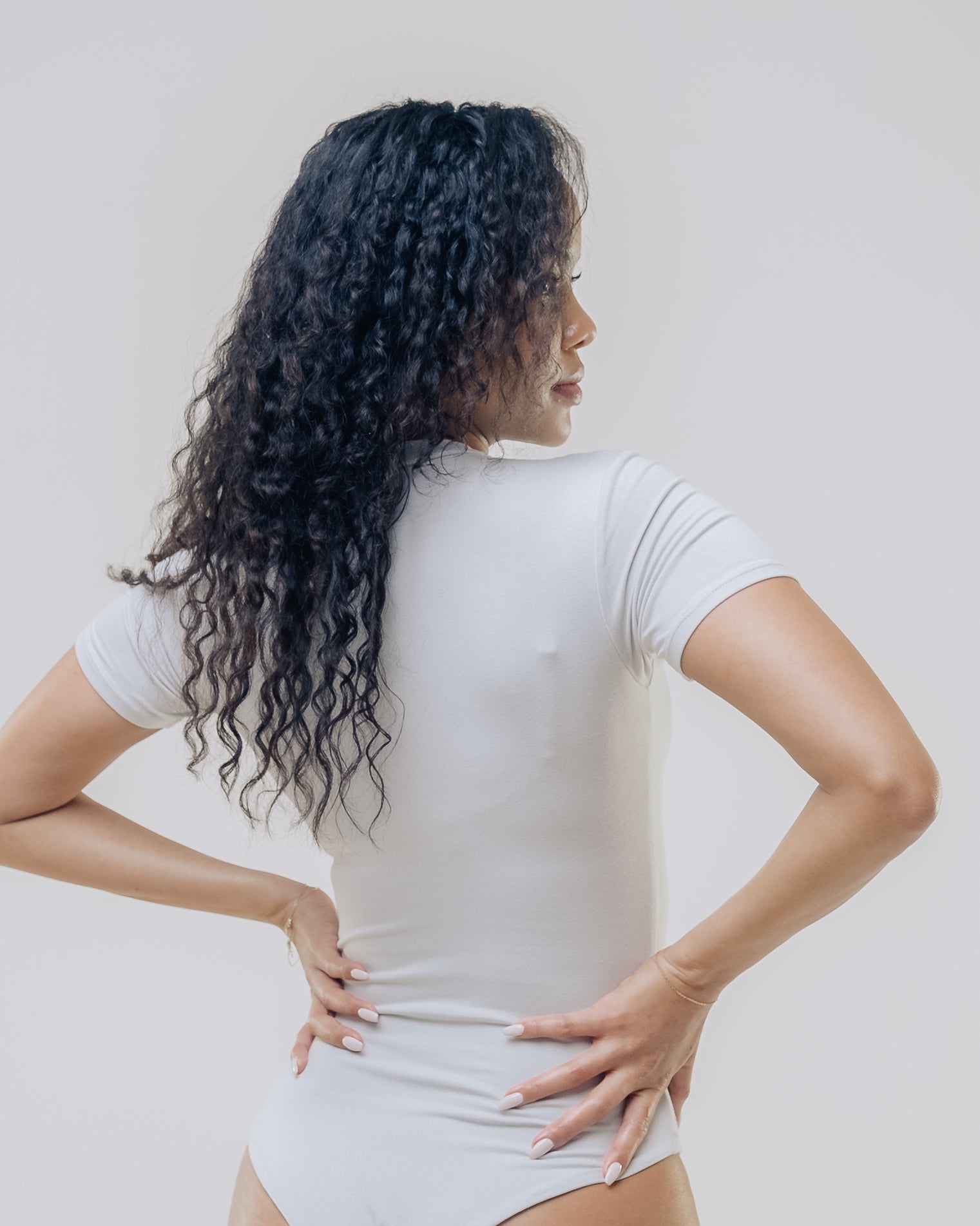 Vivo X This Is Essential  Short Sleeve Bodysuit - Grey