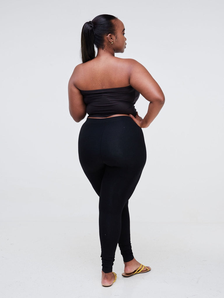 Zoya Basic Jersey Bandeau - Black - Shopzetu
