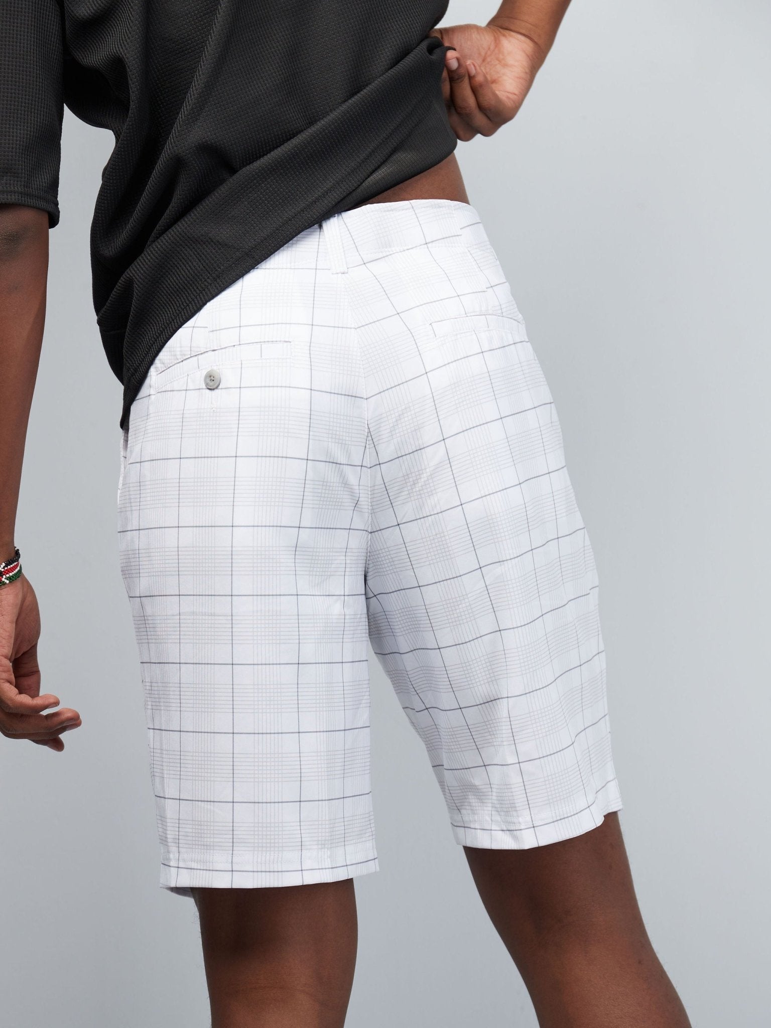 Alladin Zecchino Per Men's Short - White - Shopzetu