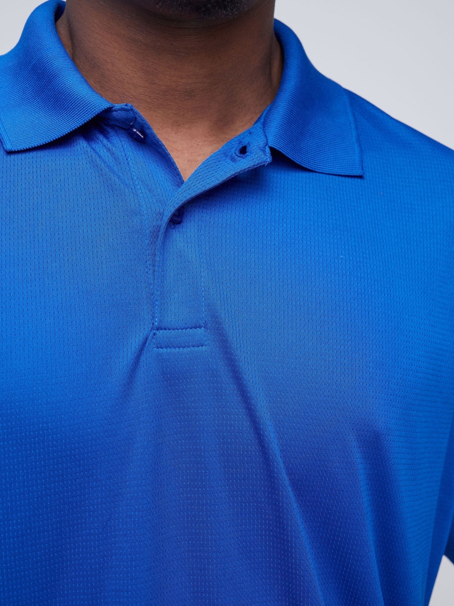 King's Collection Golf polo Shirt - Blue - Shopzetu