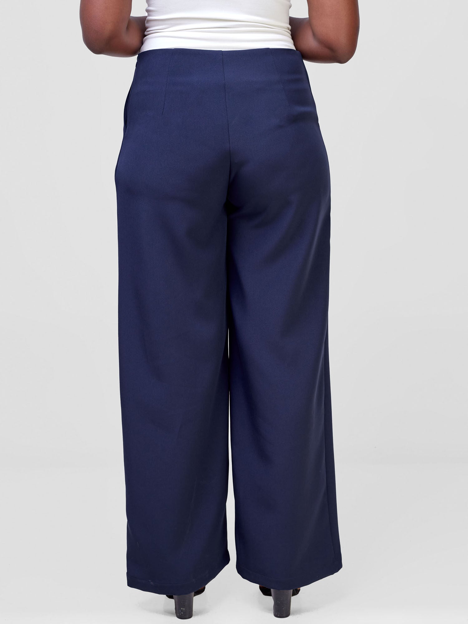 Vivo Pendo Straight Leg Pants - Navy