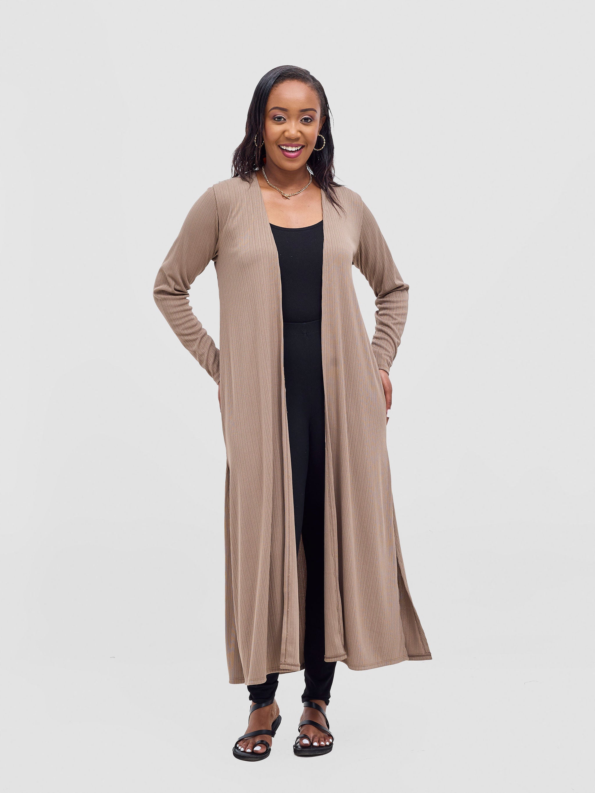 Vivo Rema Waterfall - Dark Taupe