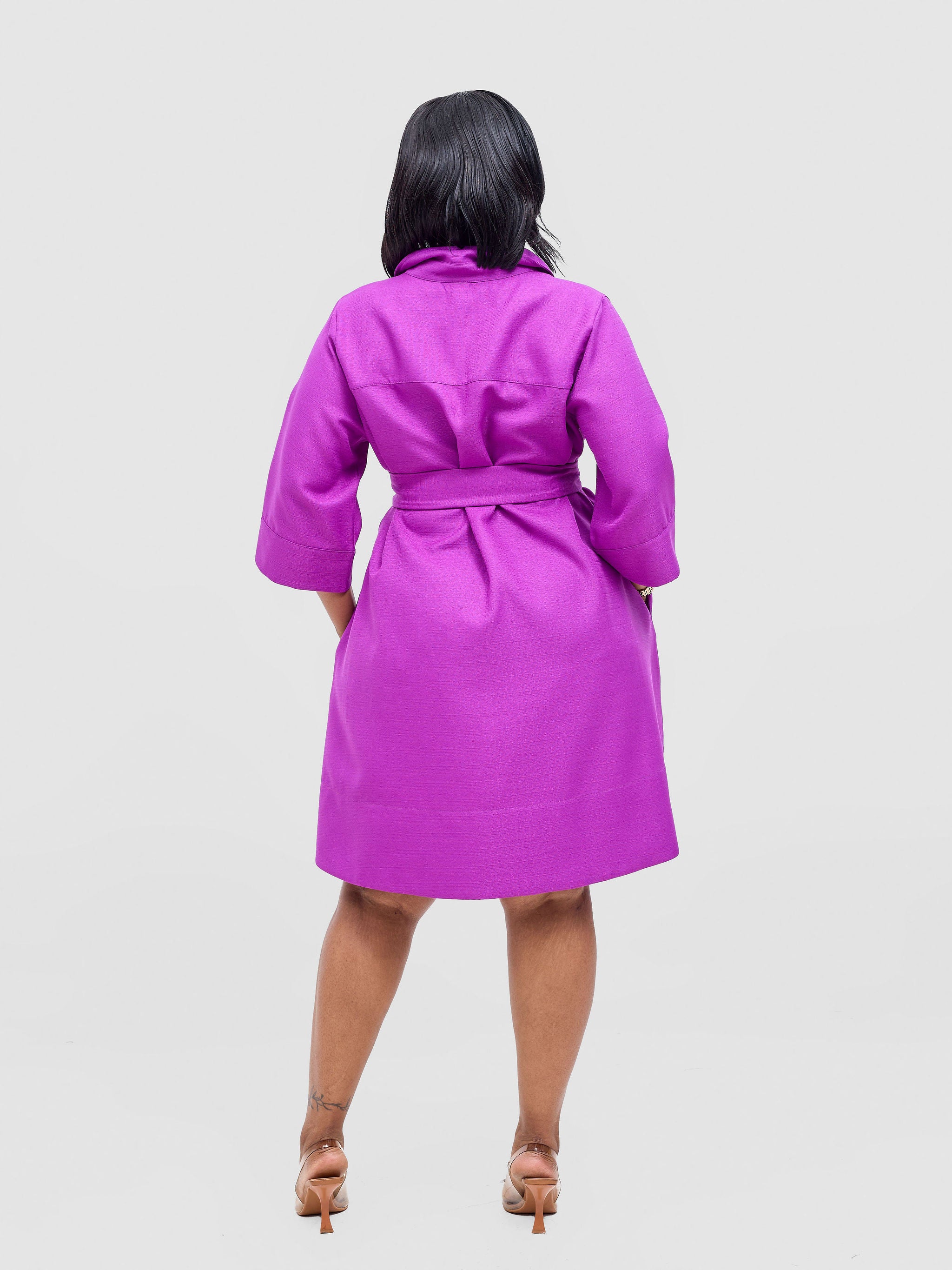 Vivo Analo Dress Coat - Light Purple