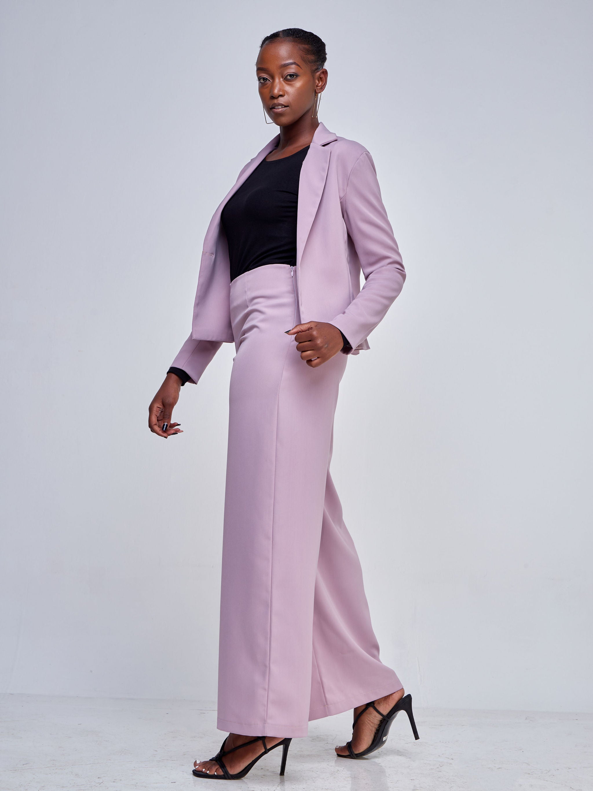Vivo Tatili Long Sleeve Short Jacket - Peach