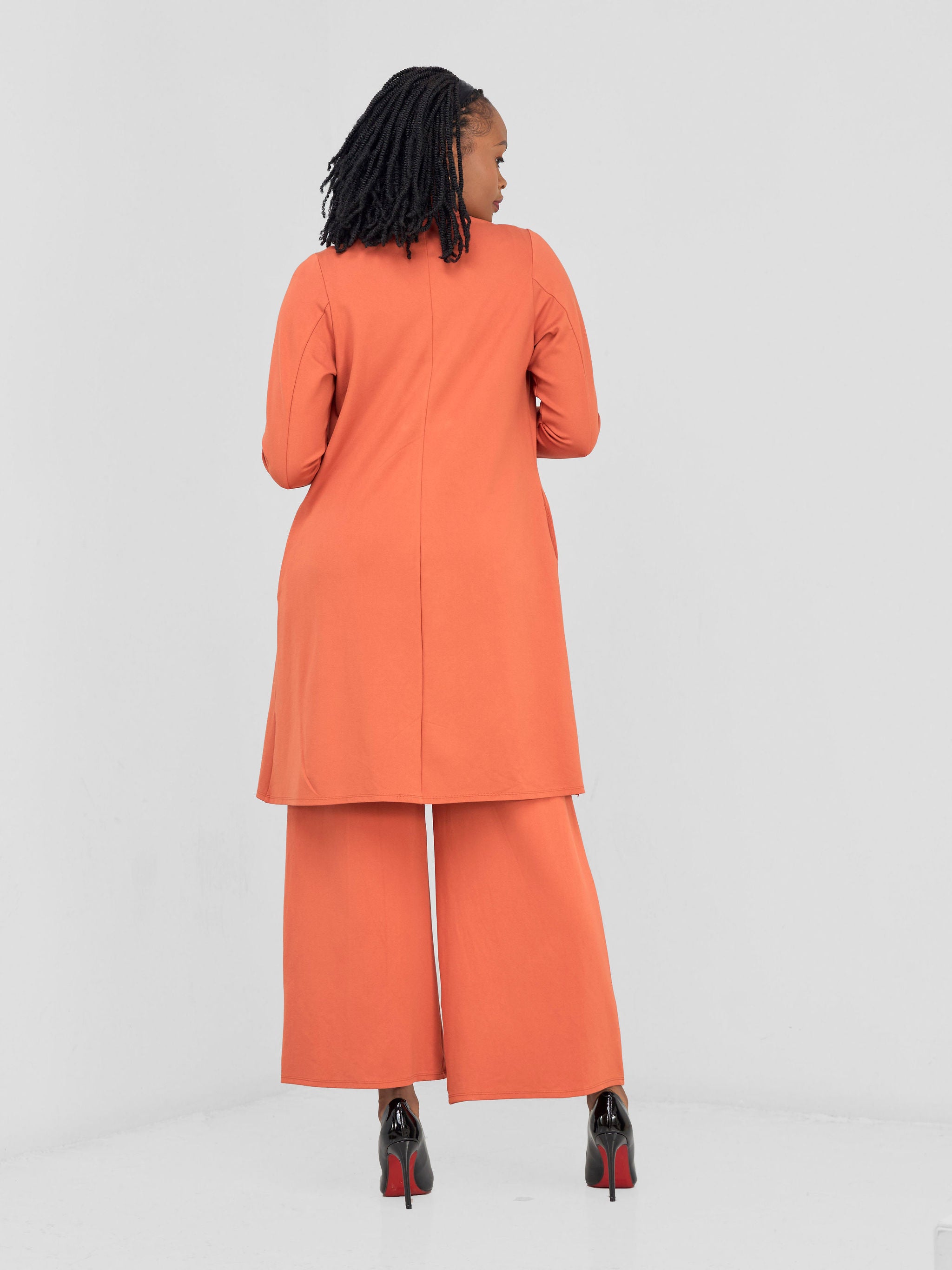 Vivo Basic Trench Coat - Rust