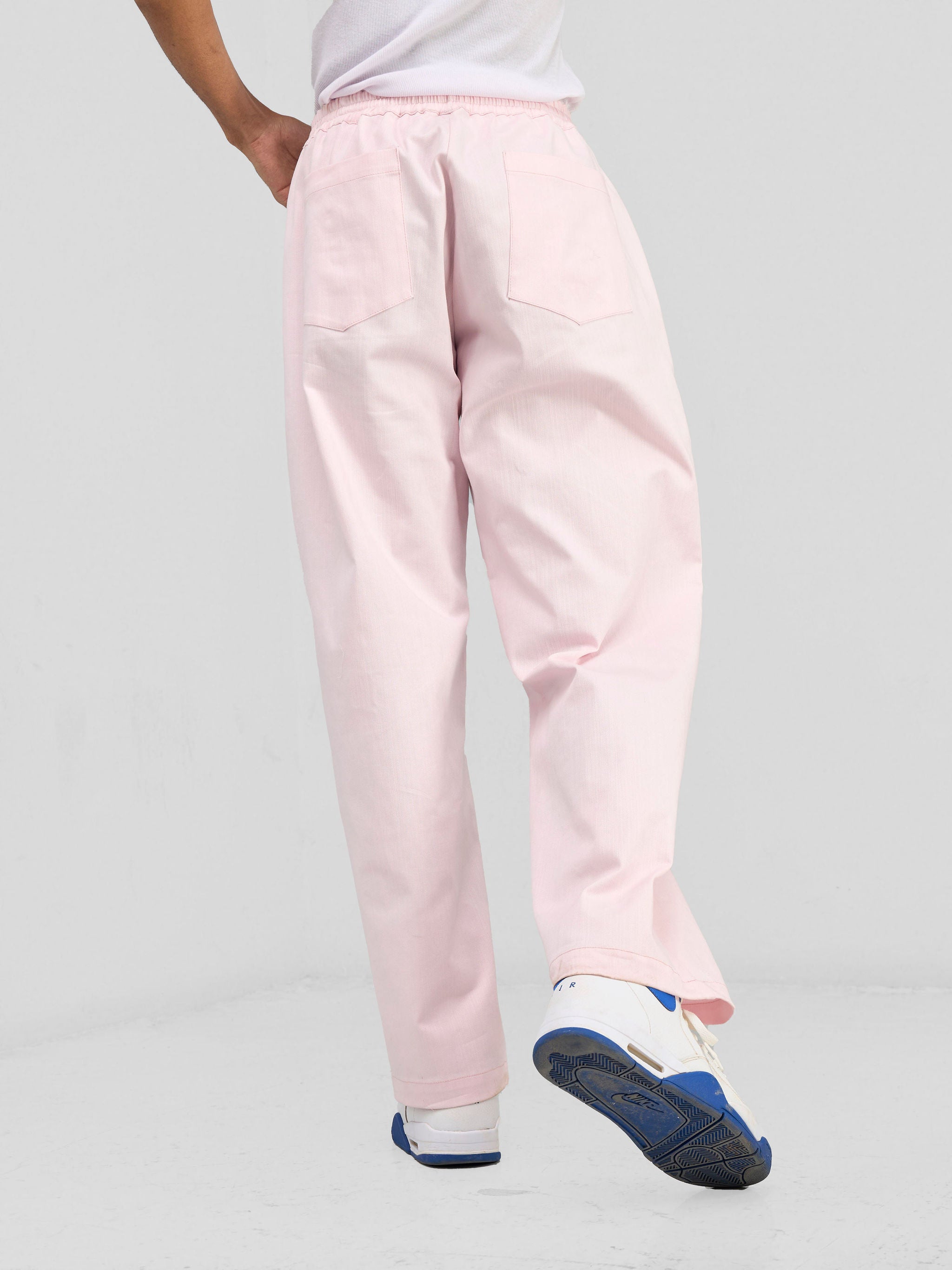 Zoya Banda Men's Wide Pants - Pink