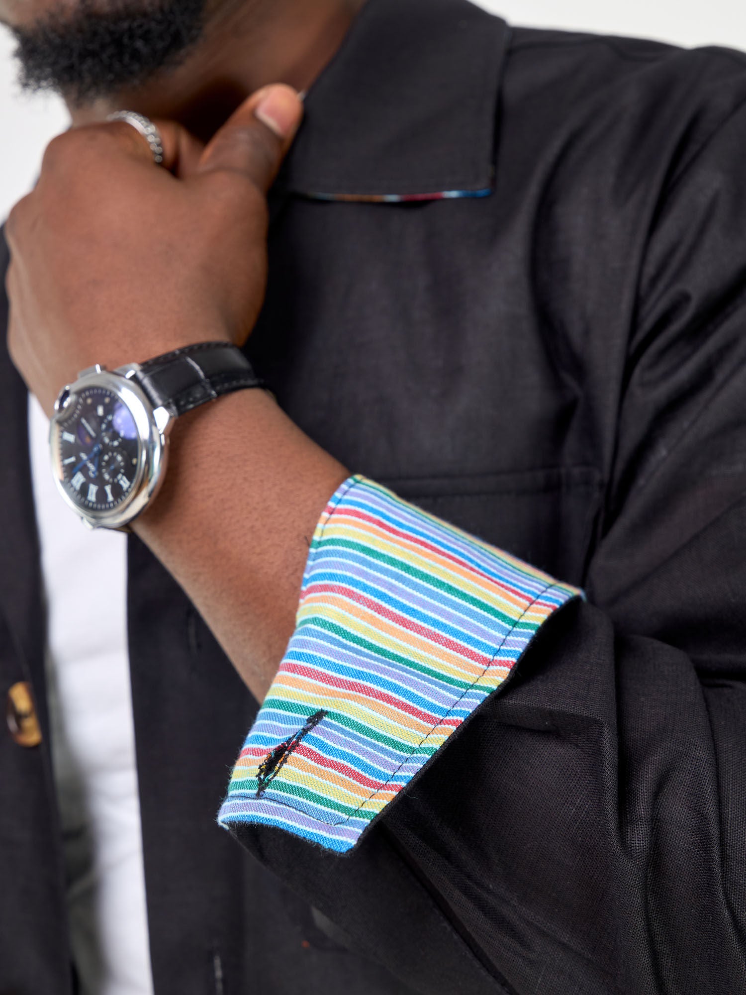 Safari Savannah Men's Jacket - Black