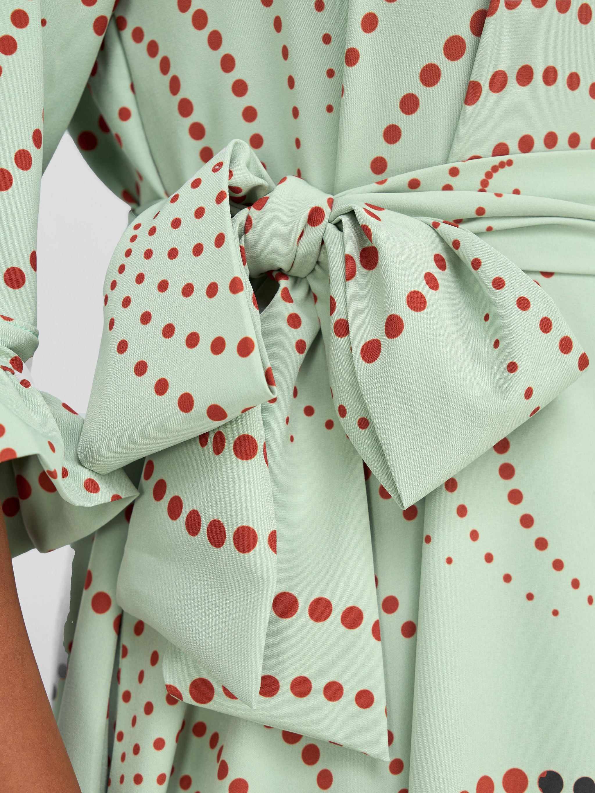 Vivo Nasinka Maxi Shirt Dress - Olive / Rust Sinka Print