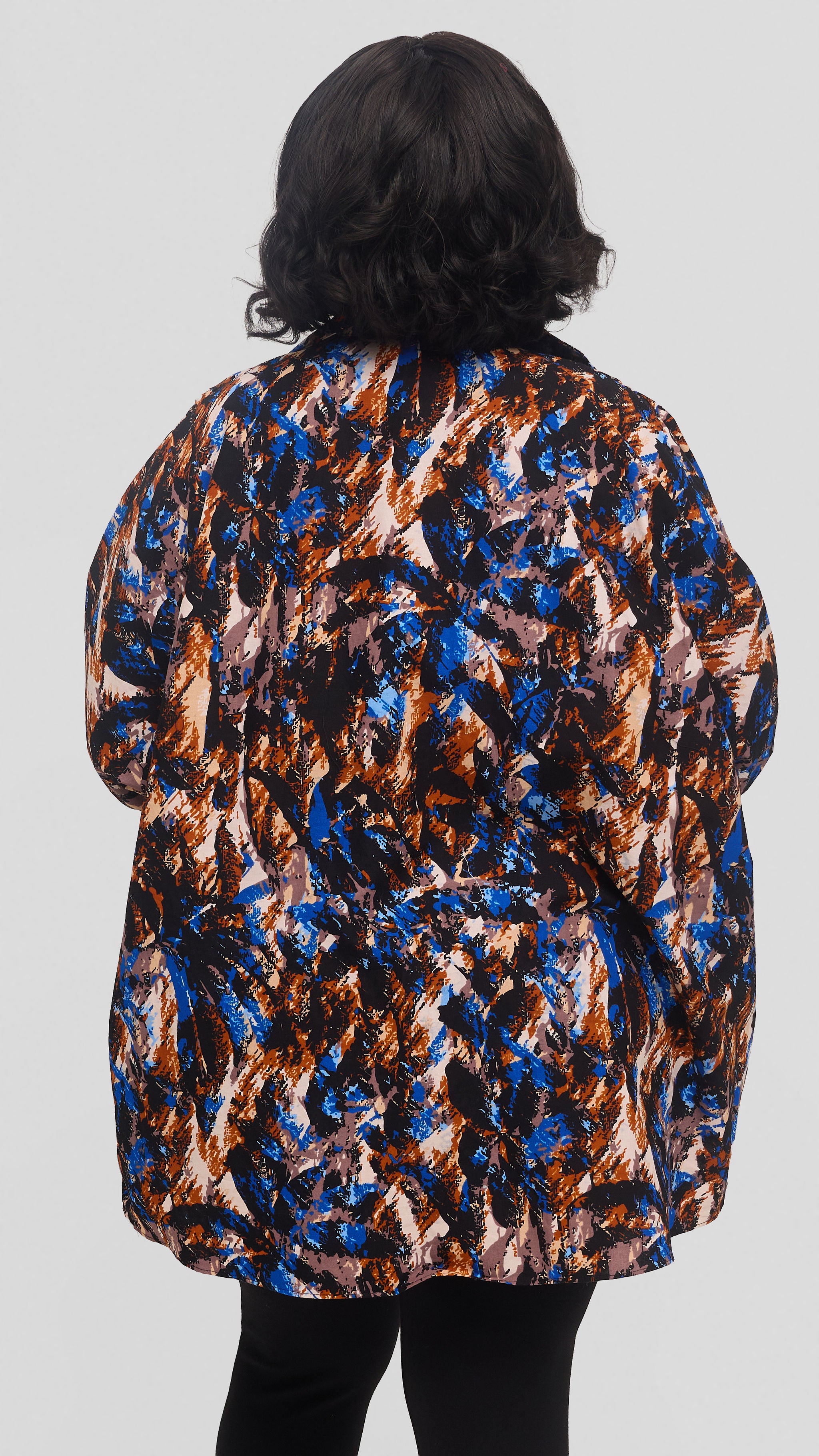 Safari by Vivo Tafari High Low Top in Kitenge - Thera Print