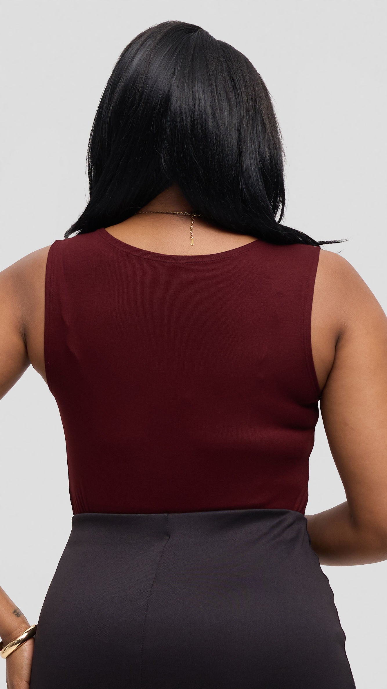 Vivo Everyday Tank Top in Jersey - Mulberry