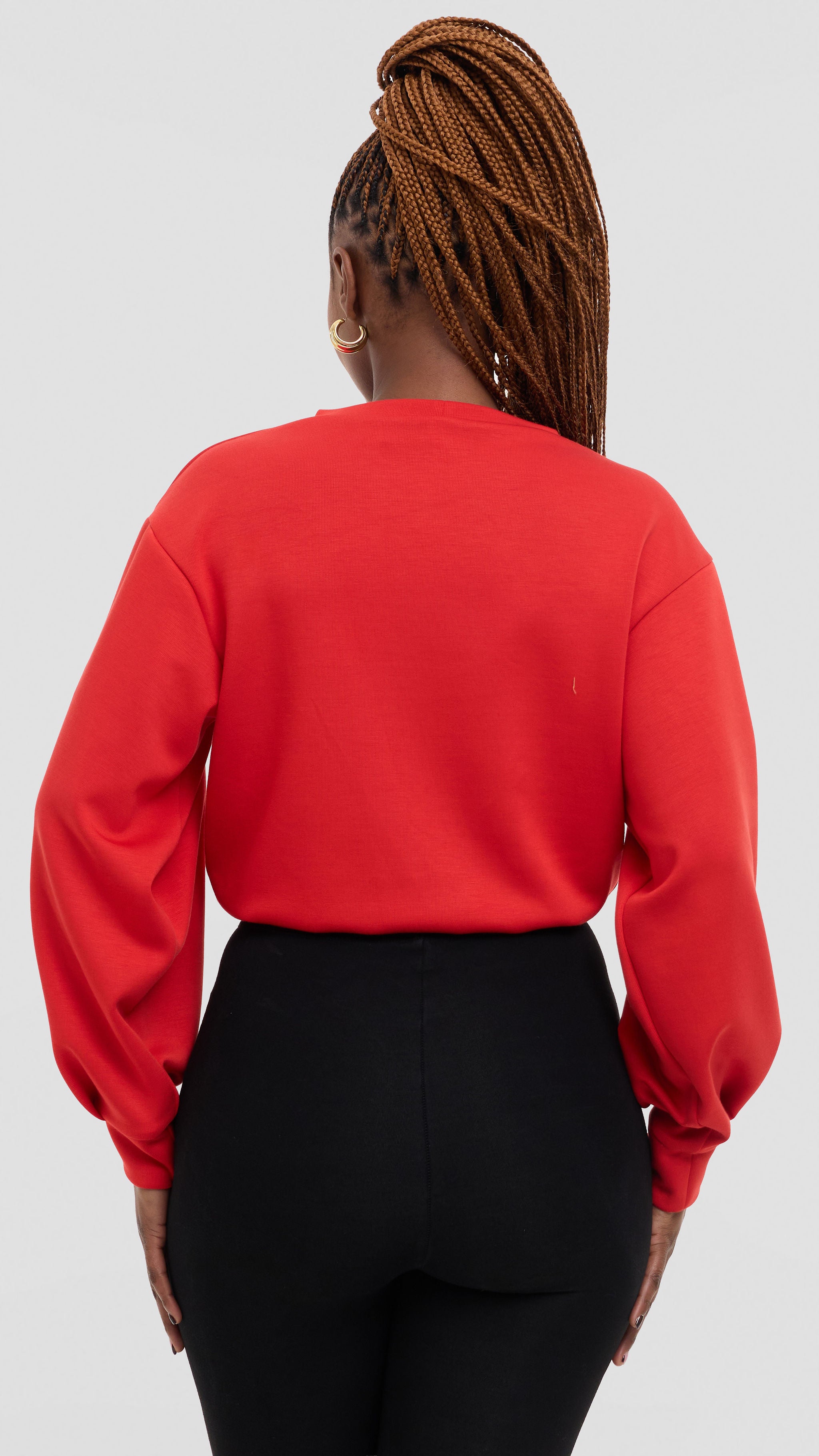 Vivo Sweatshirt in Scuba - Red