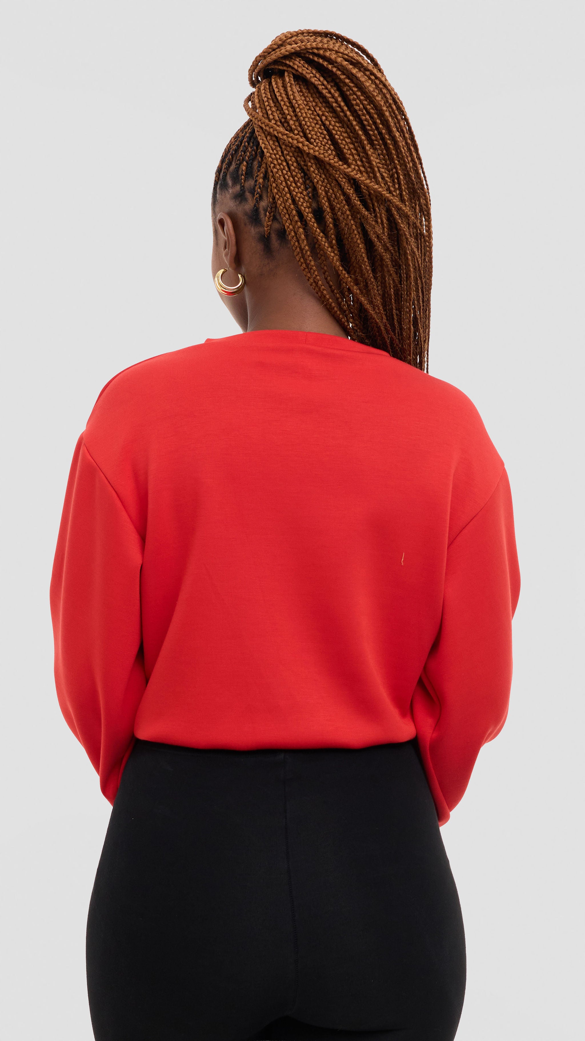 Vivo Sweatshirt in Scuba - Red