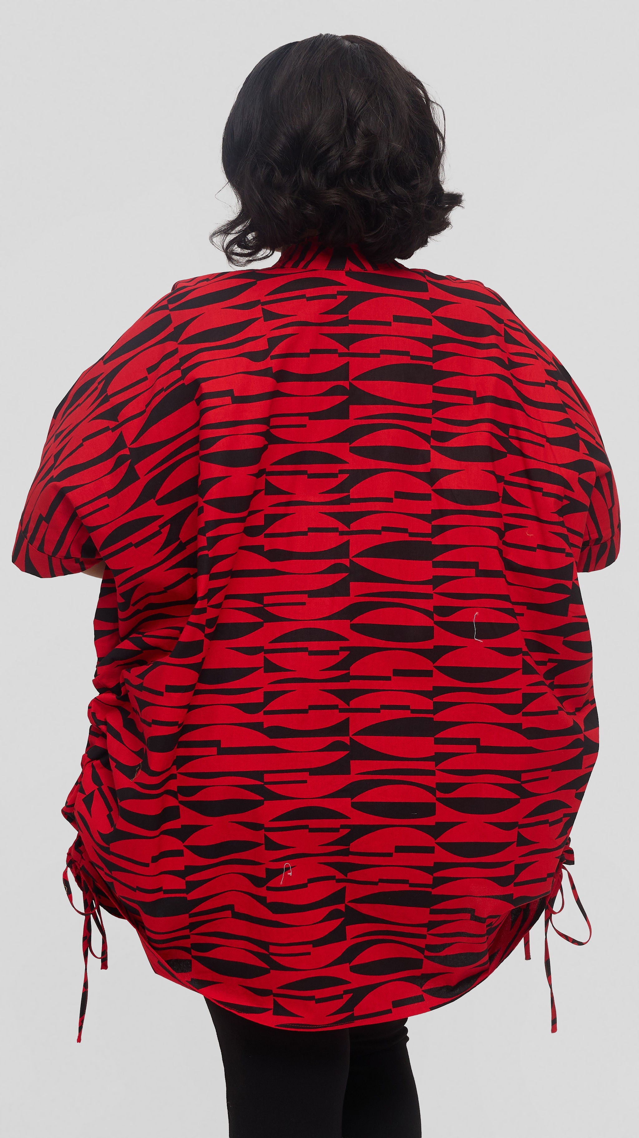 Safari by Vivo Zehra Short Kimono in Kitenge - Shaba Print