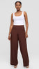 Vivo Kani Wide Leg Pants - Chocolate Brown