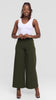 Vivo Tatili Wide Leg Pants in Heavy Crepe - Dark Hunters