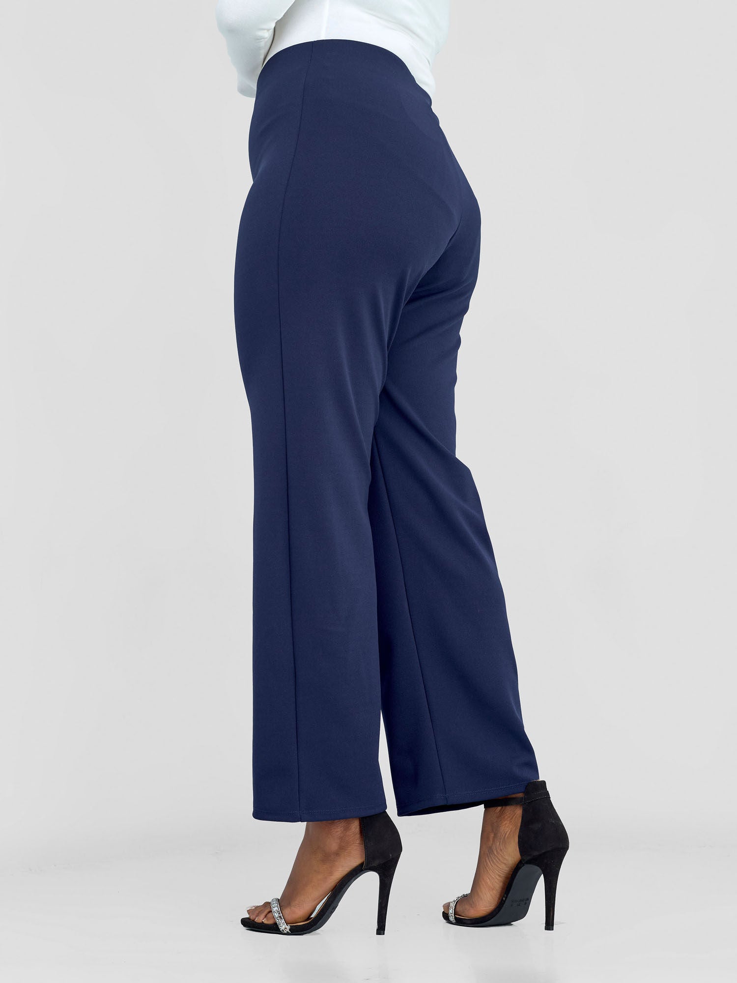 Vivo Wila Straight Pants - Navy Blue