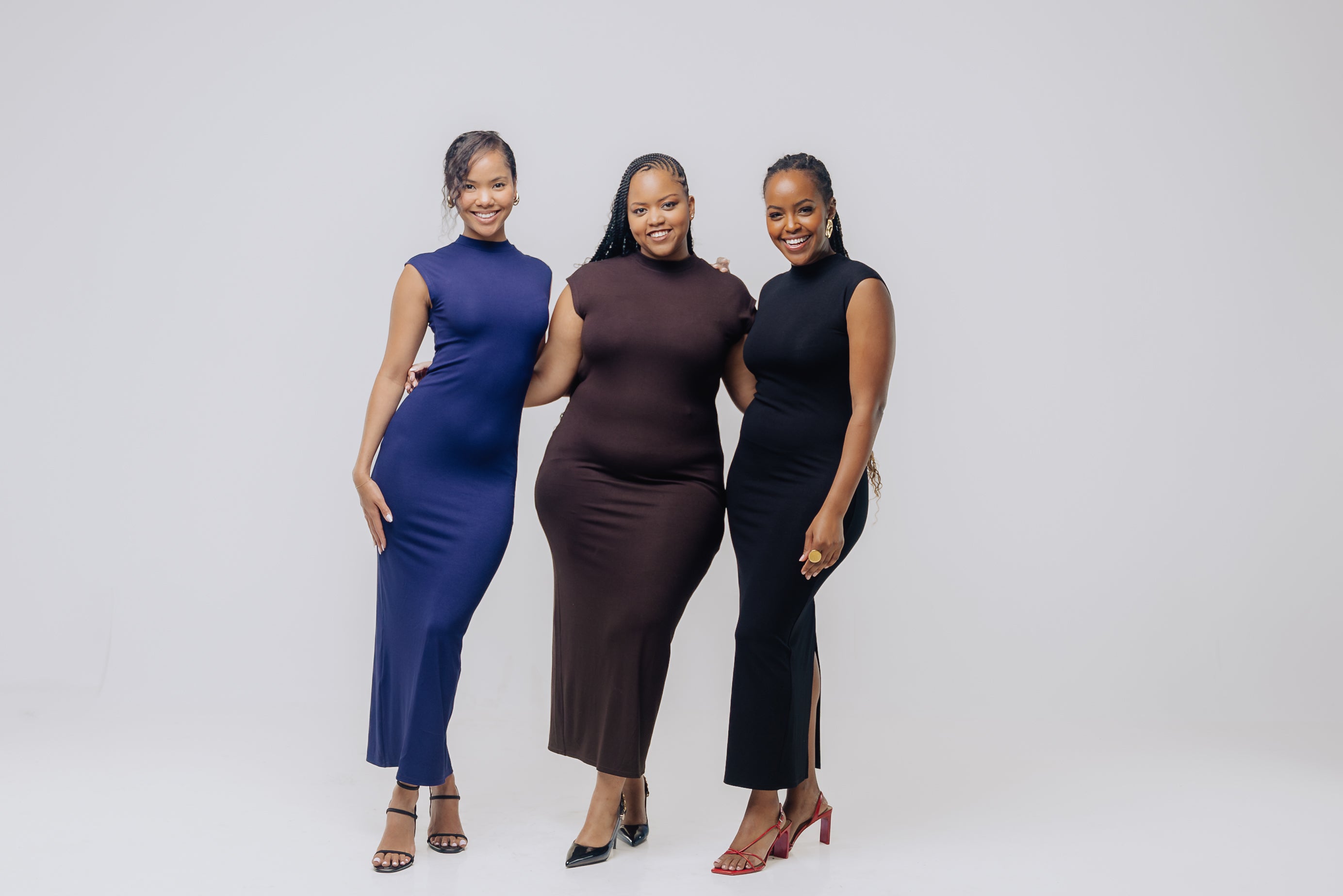 Vivo X This Is Essential Midi Dress - Black