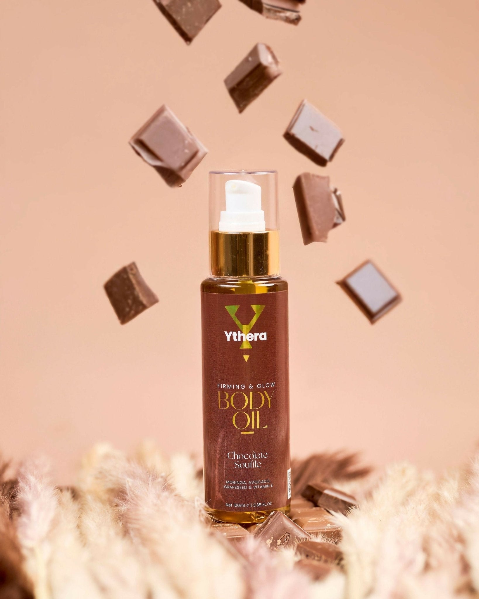 Ythera Chocolate Souffle Firming & Glow Body Oil - Shopzetu