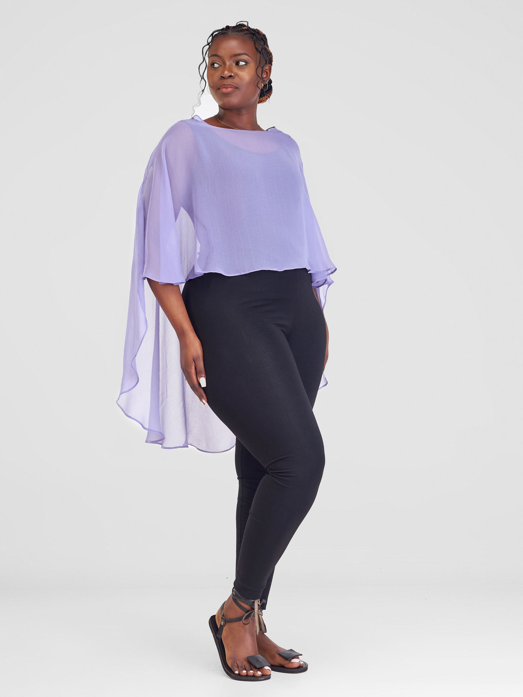 Vivo Sana Cape Top - Lavender