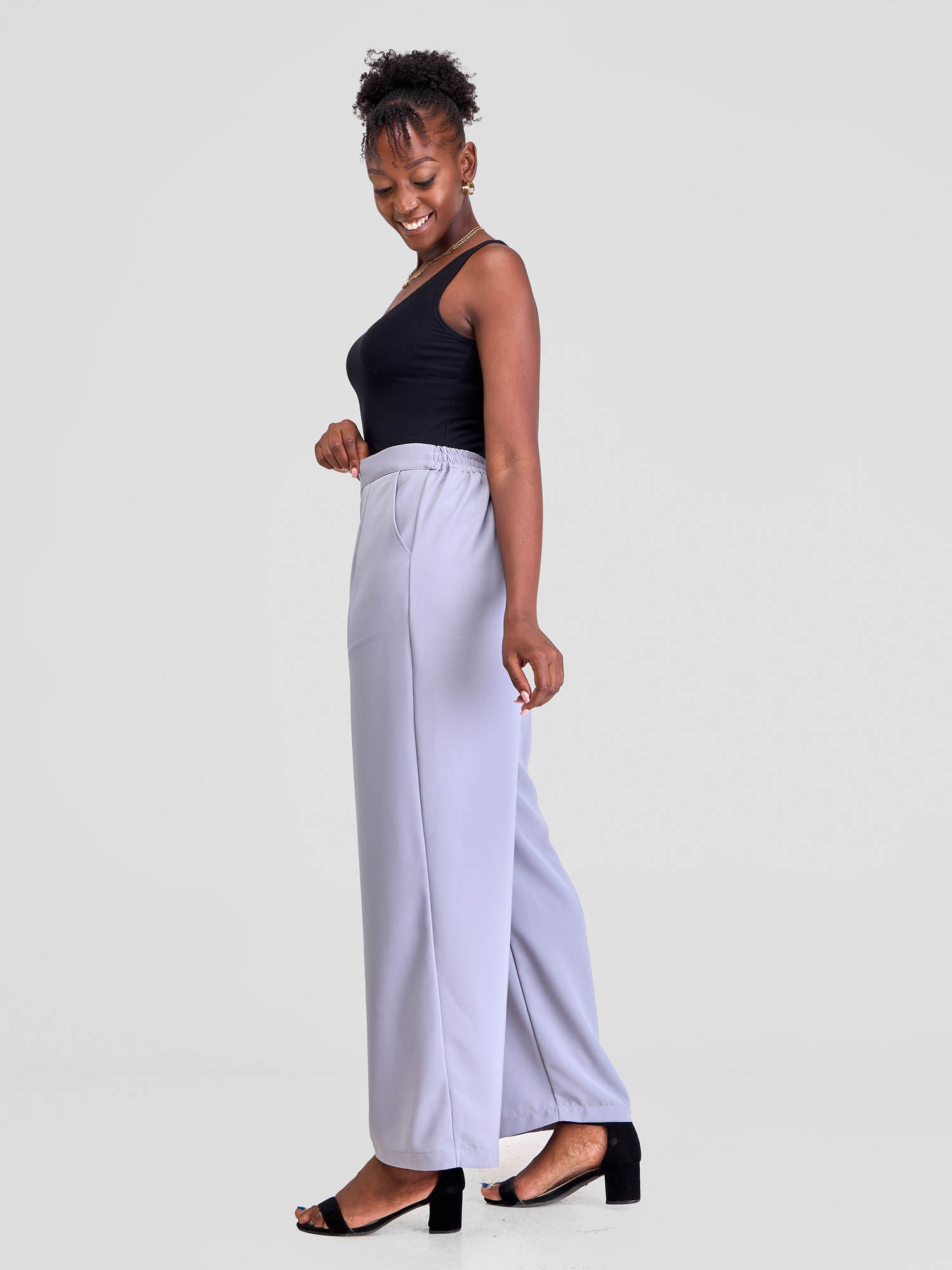 VIvo Arafa Straight Leg pants - Grey