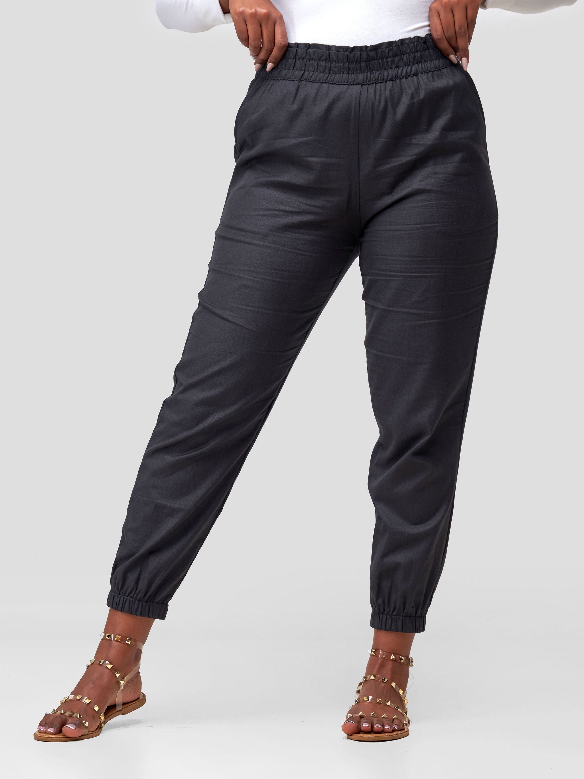 Safari Kikoy Joggers -Black