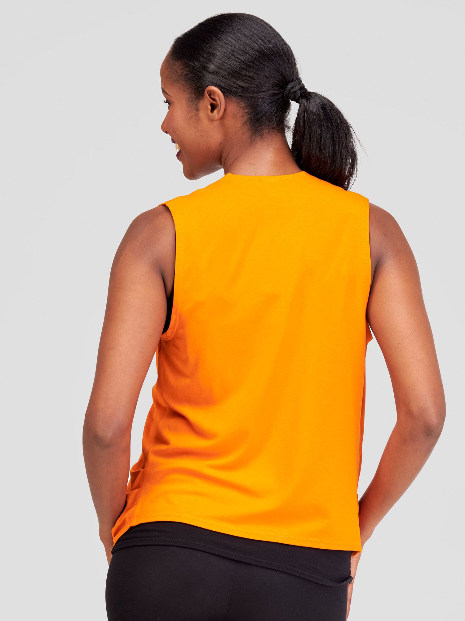 Vivo Basic Sleeveless Sienna Waterfall - Orange