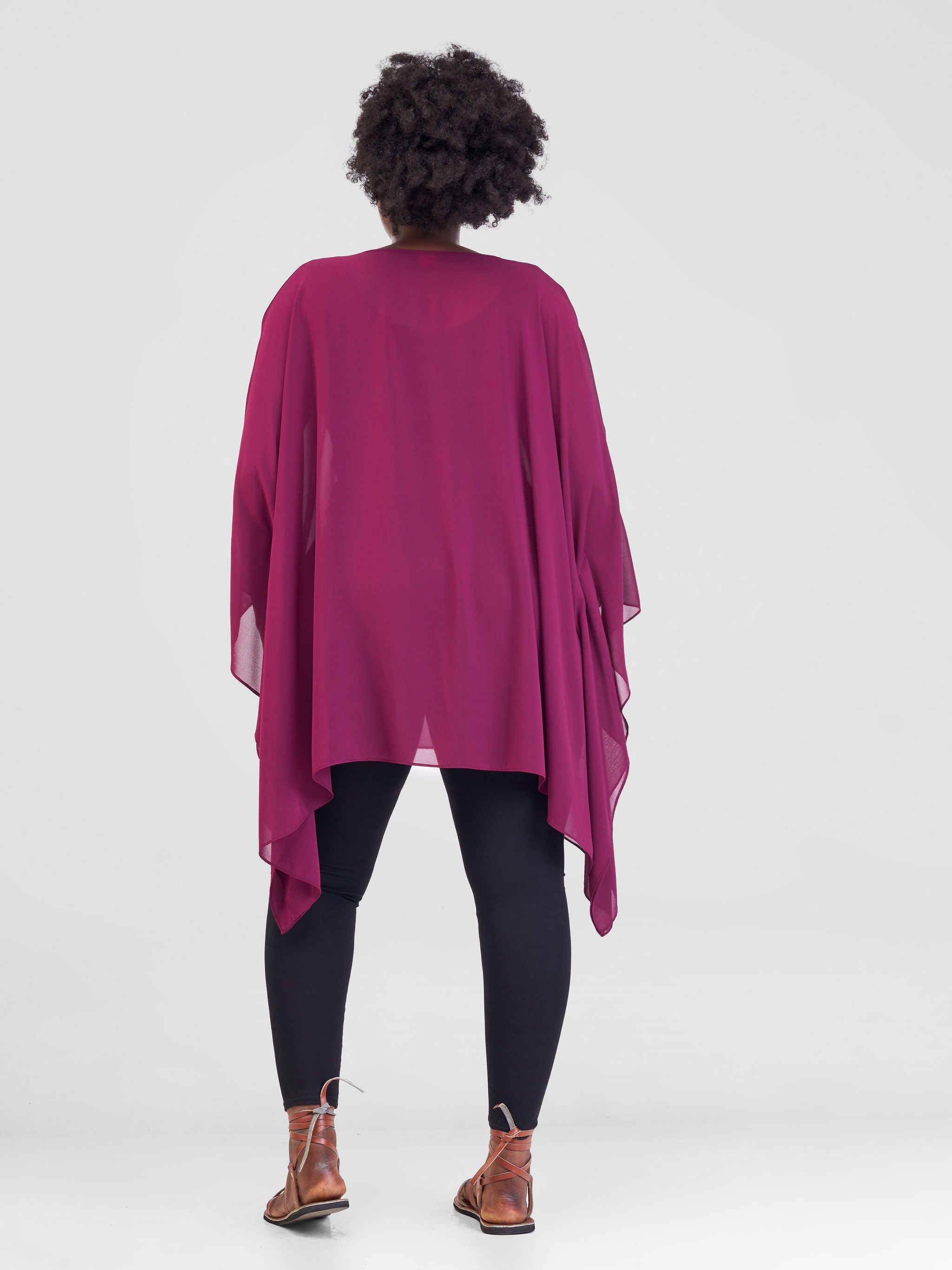 Vivo Malindi Loose Top - Purple