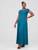 Vivo Leila Cap Sleeve Tent Maxi Dress - Deep Teal