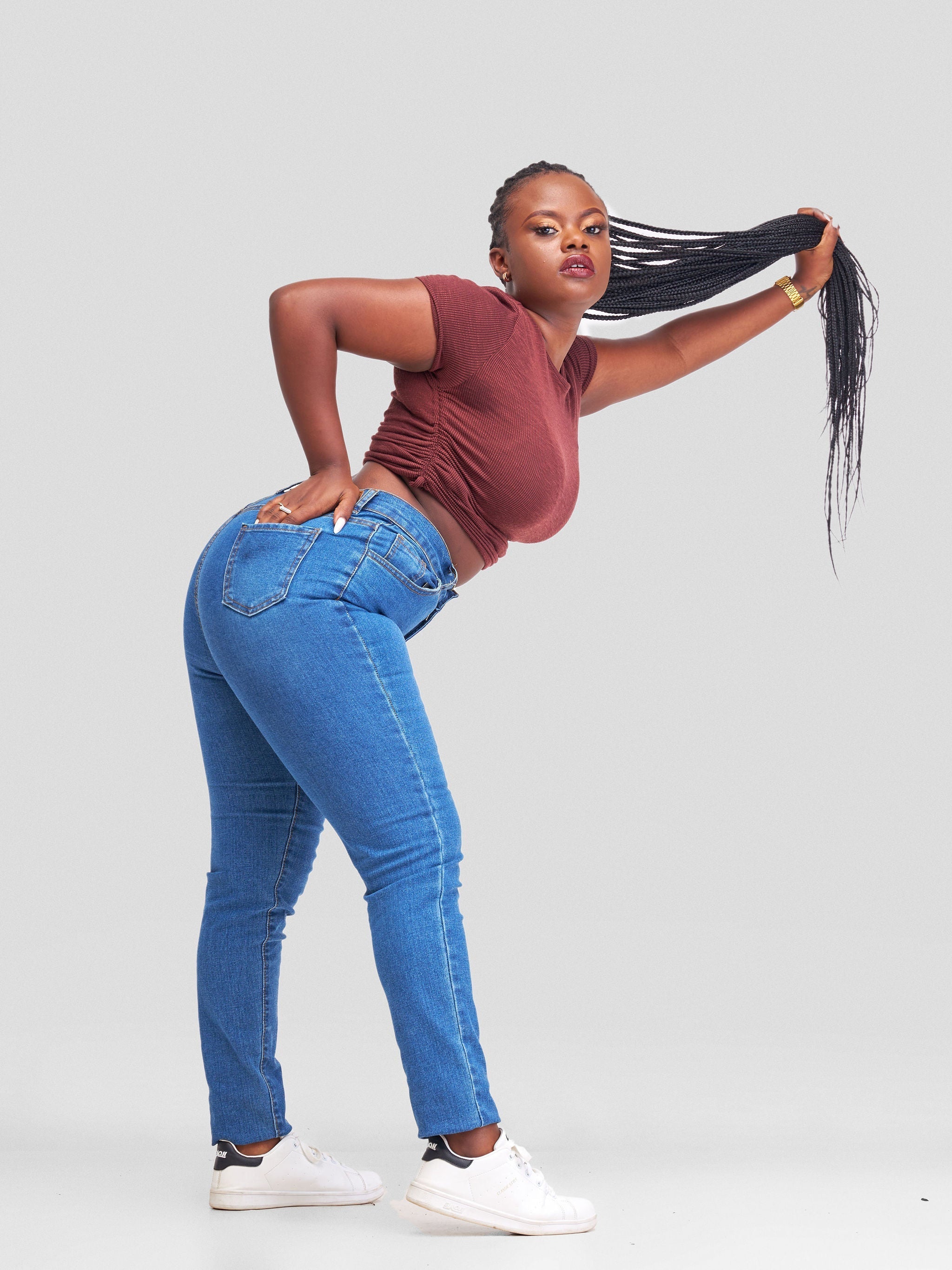 Denim Haven High Rise Skinny Jeans - Light Blue