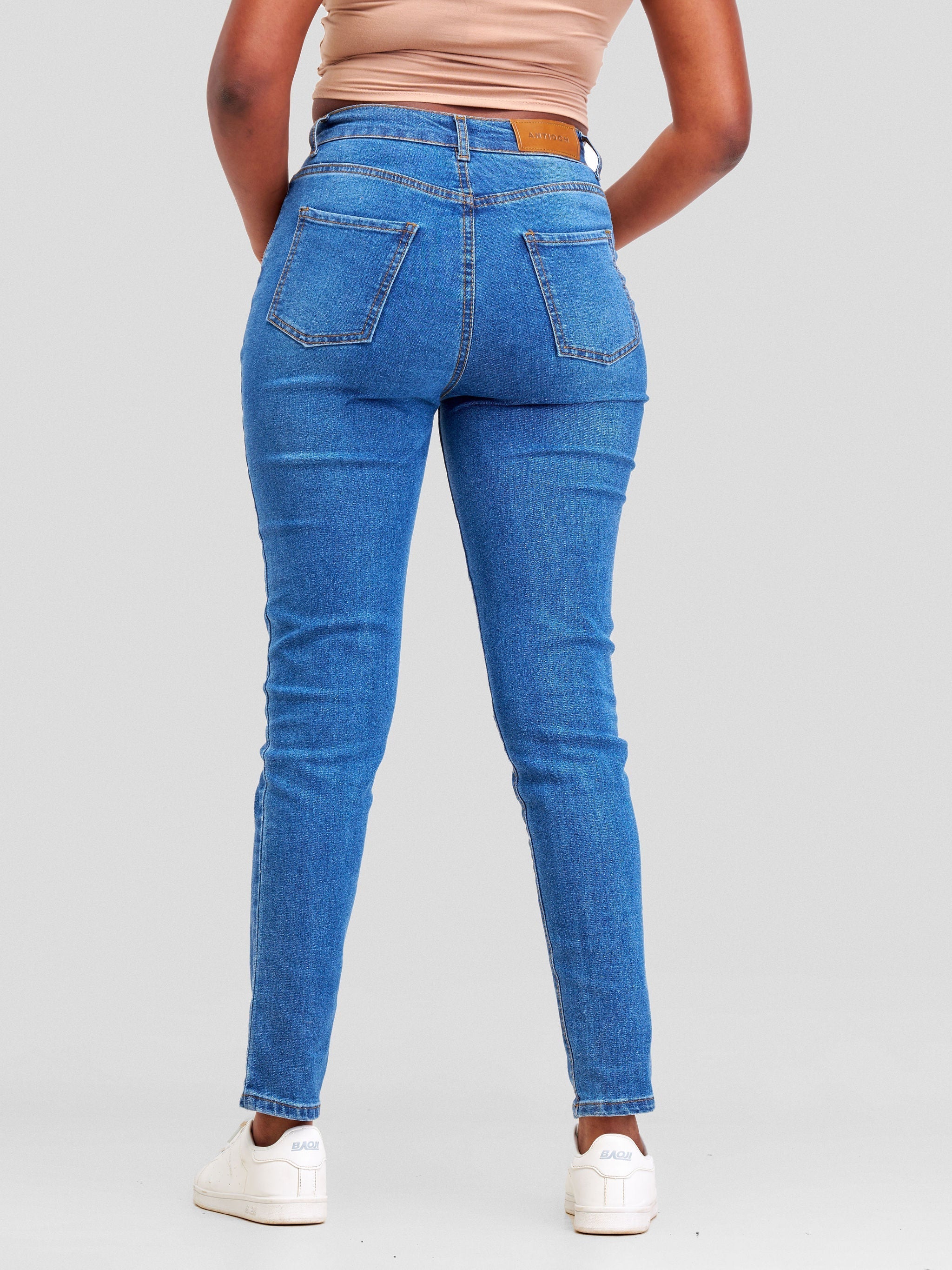 Denim Haven High Rise Skinny Jeans - Light Blue