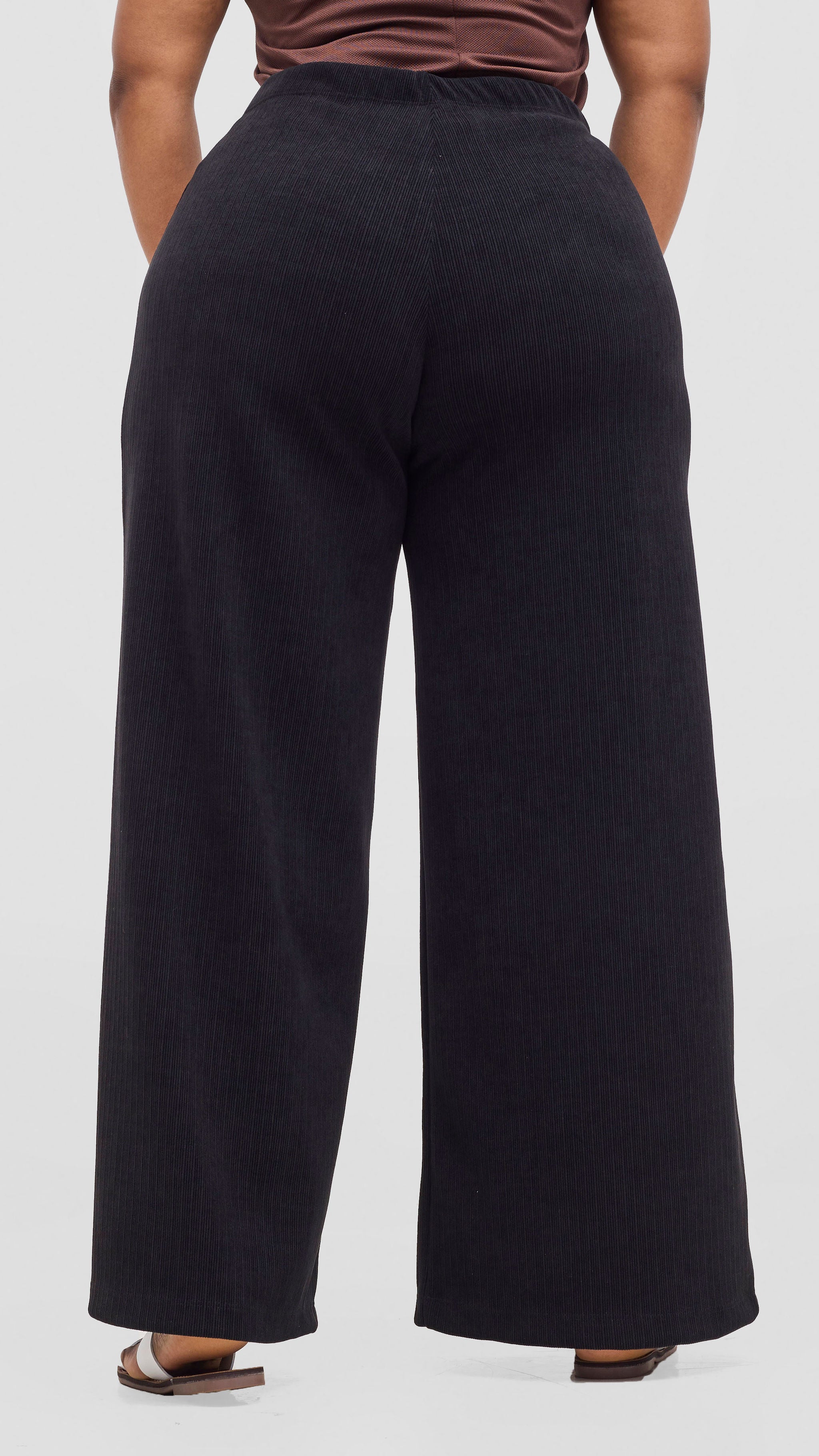 Vivo Alani Pallazo Pants - Black