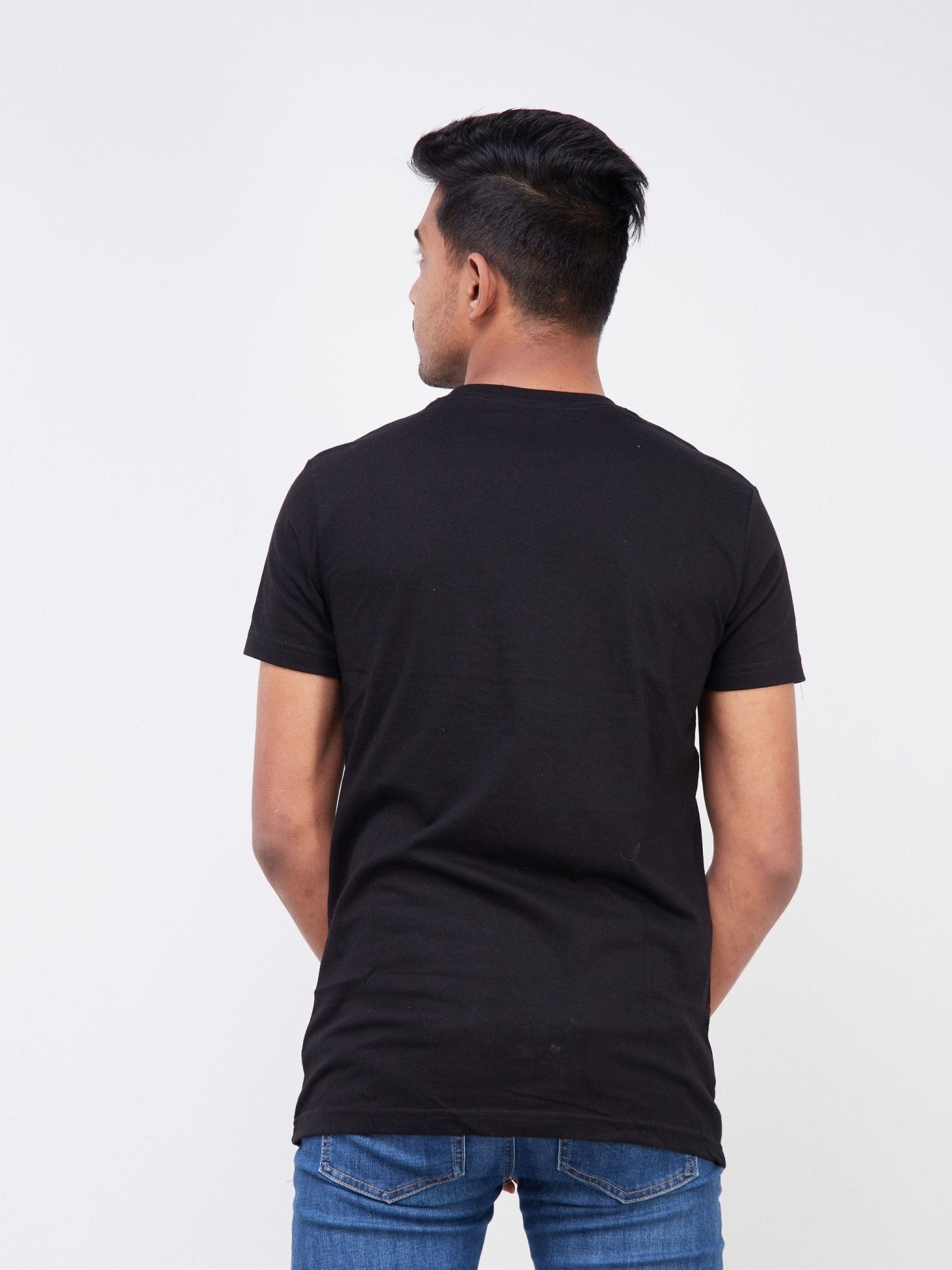 King's Collection Unisex Round Neck T-shirt - Black - Shop Zetu Kenya