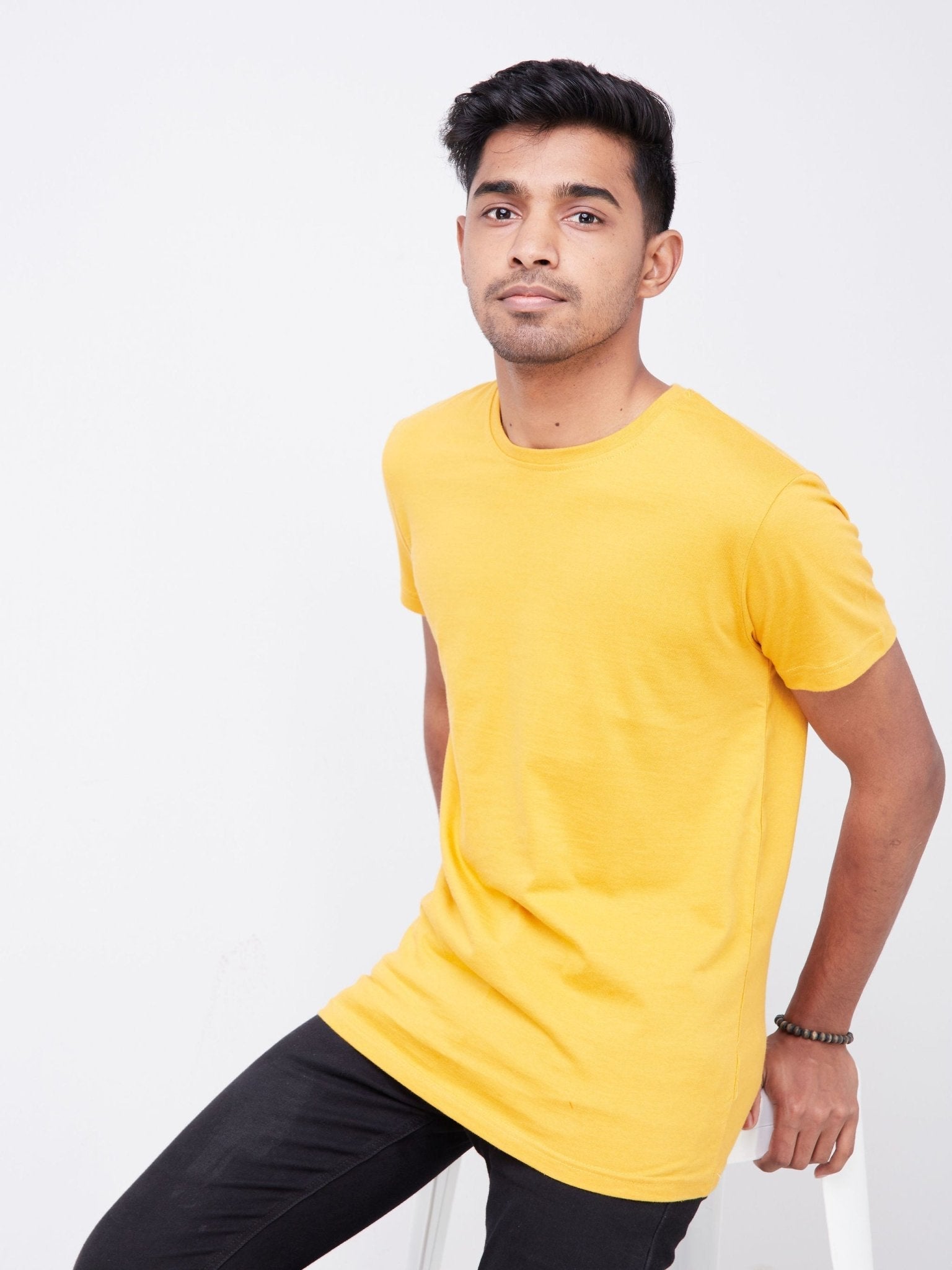 King's Collection Unisex Round Neck T-shirt - Papaya - Shop Zetu Kenya