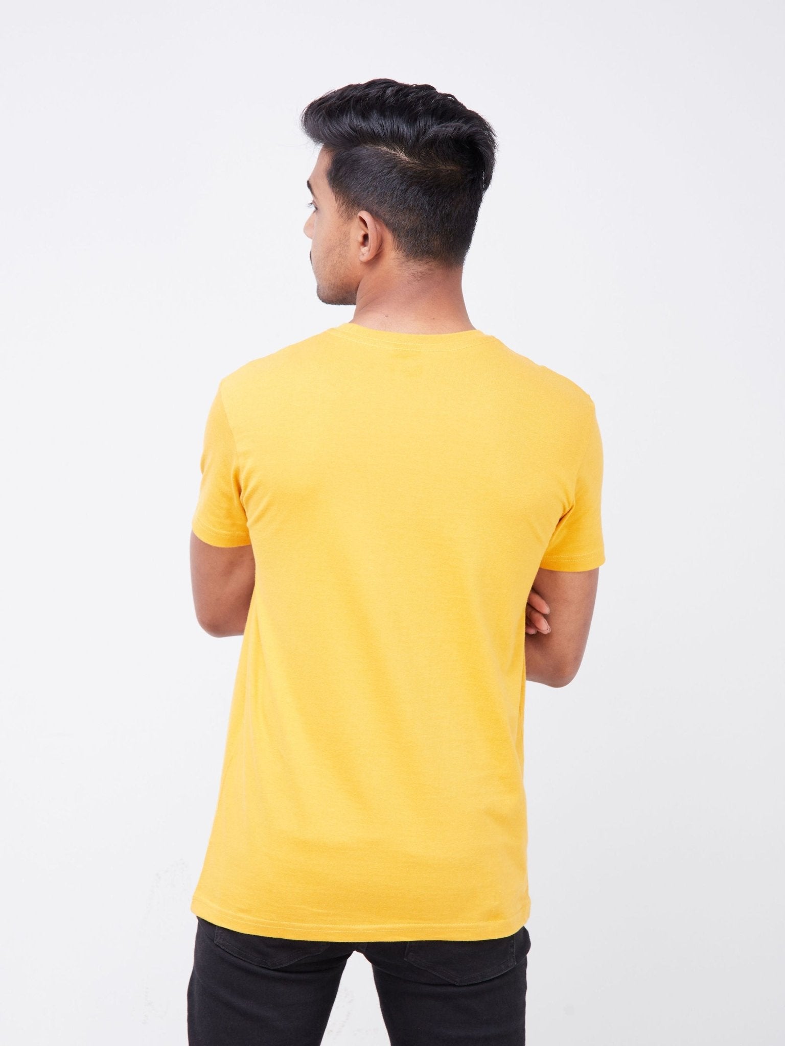 King's Collection Unisex Round Neck T-shirt - Papaya - Shop Zetu Kenya