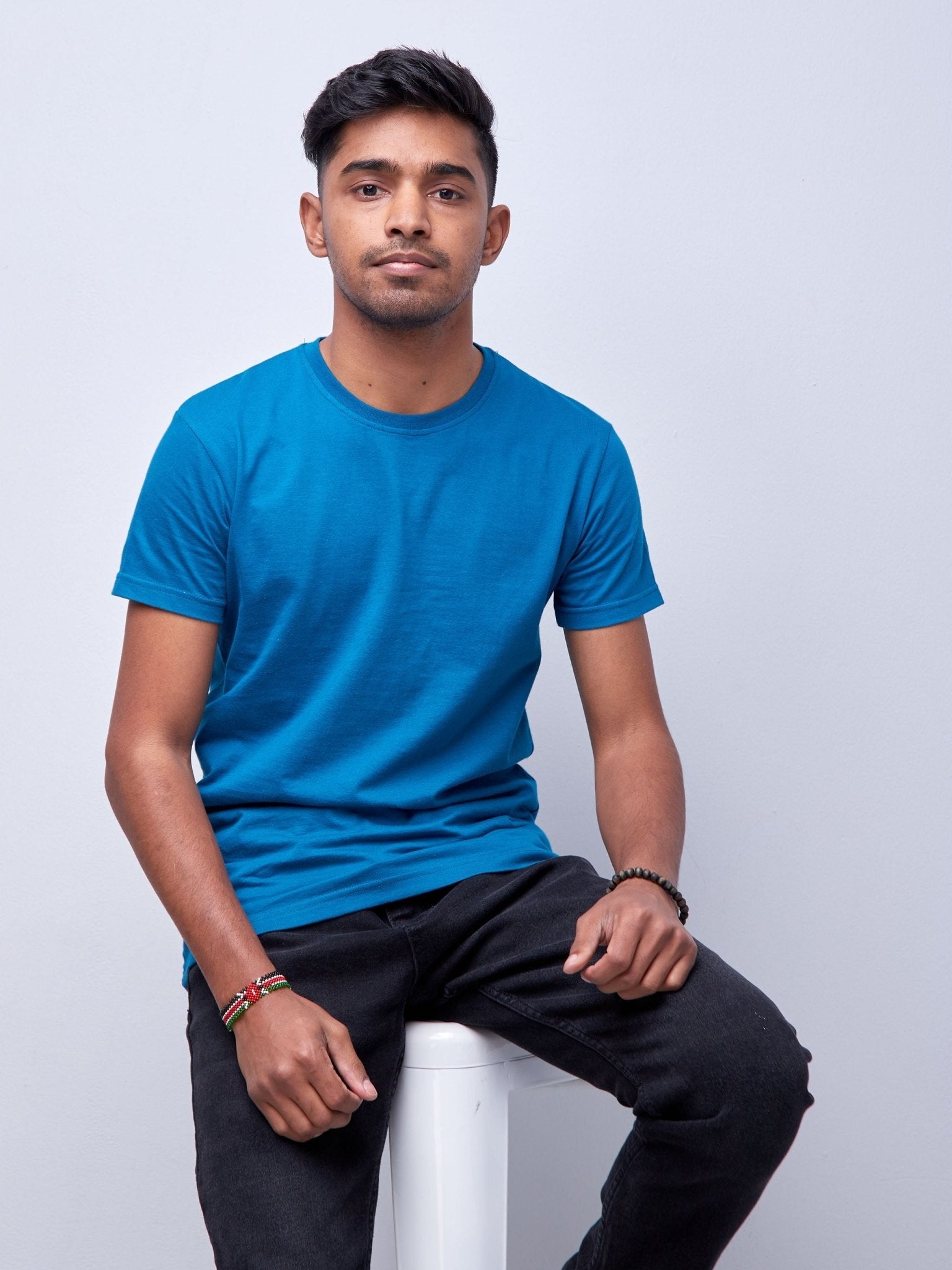 King's Collection Unisex Round Neck T-shirt - Sea Port - Shop Zetu Kenya