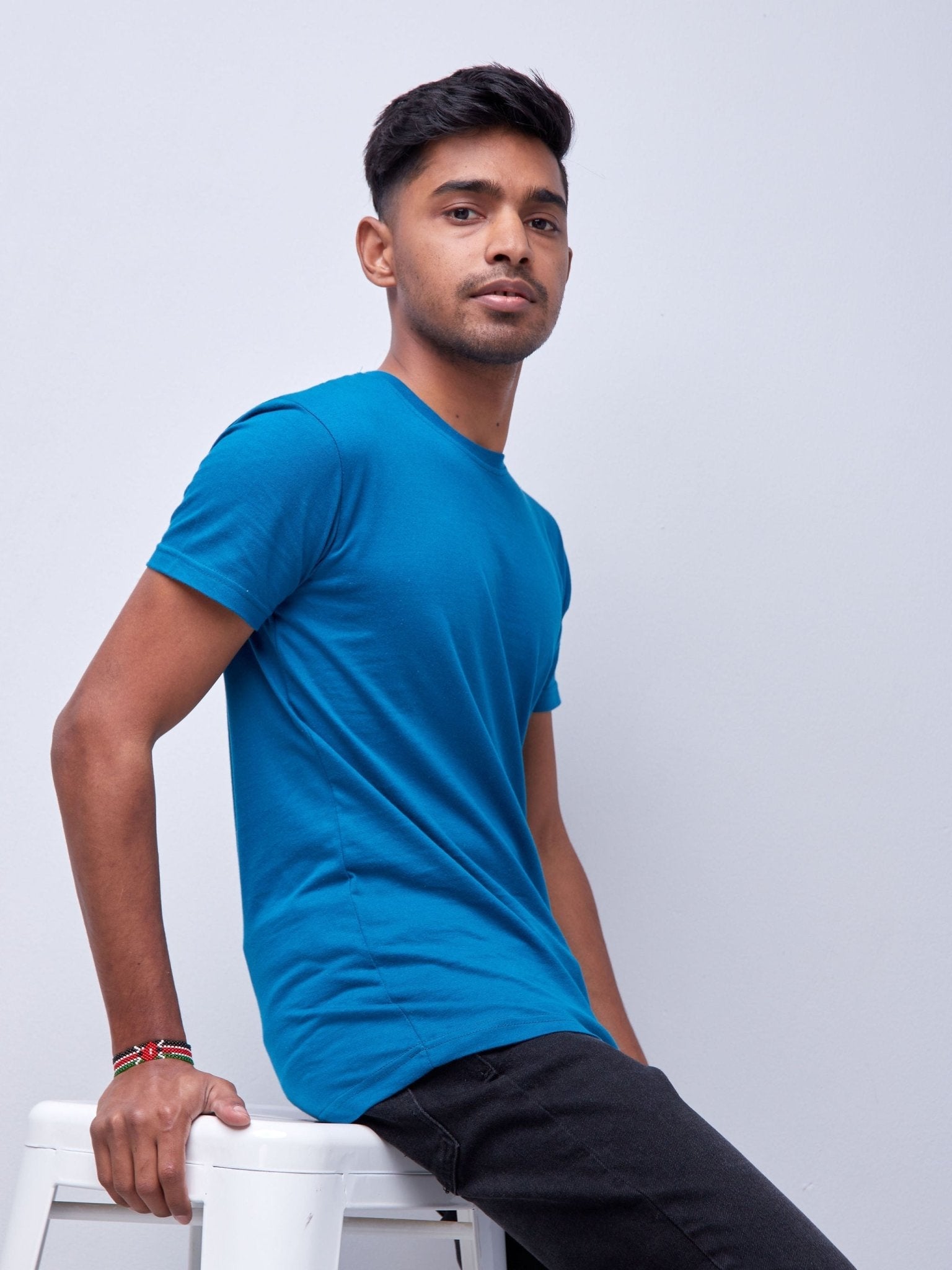 King's Collection Unisex Round Neck T-shirt - Sea Port - Shop Zetu Kenya