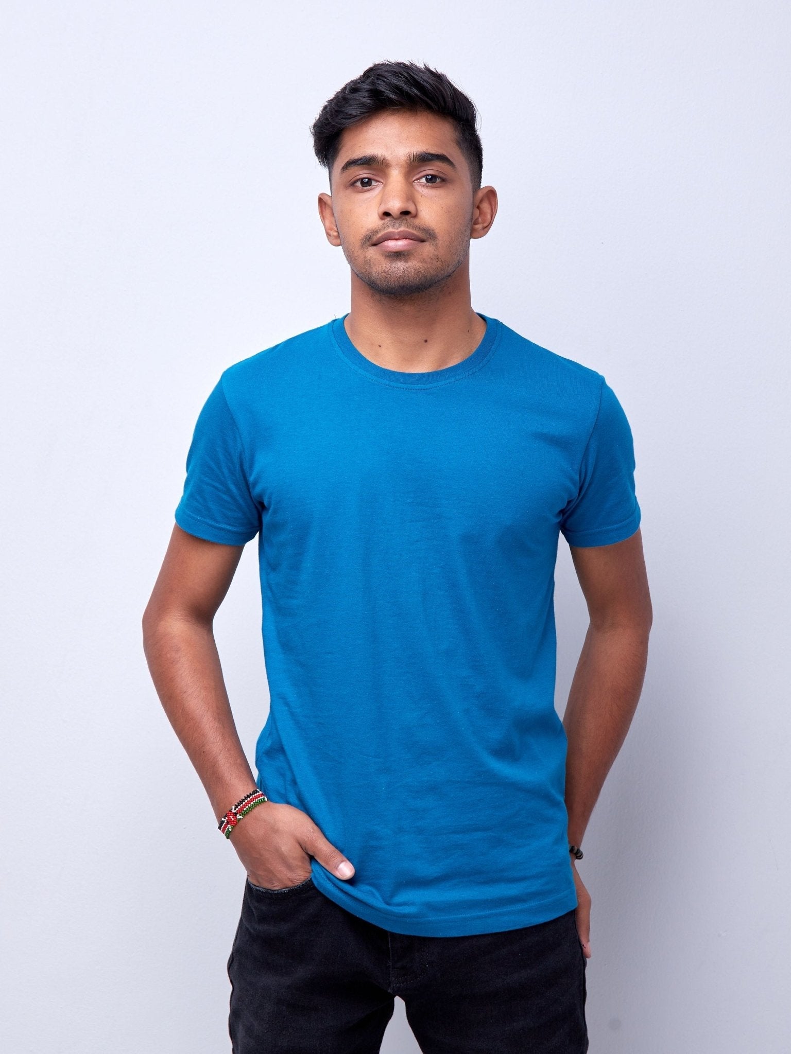 King's Collection Unisex Round Neck T-shirt - Sea Port - Shop Zetu Kenya