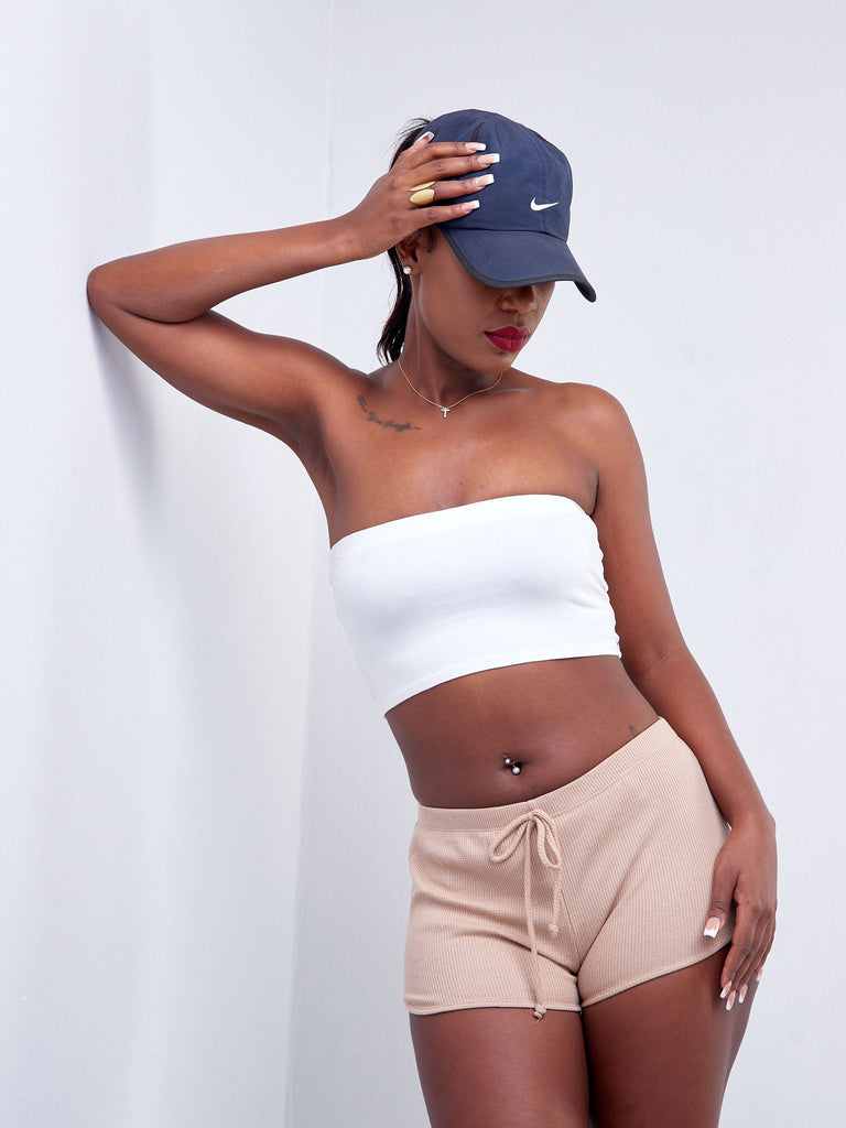 Popular 21 Thermal Binding Hem Shorts - Taupe - Shop Zetu Kenya