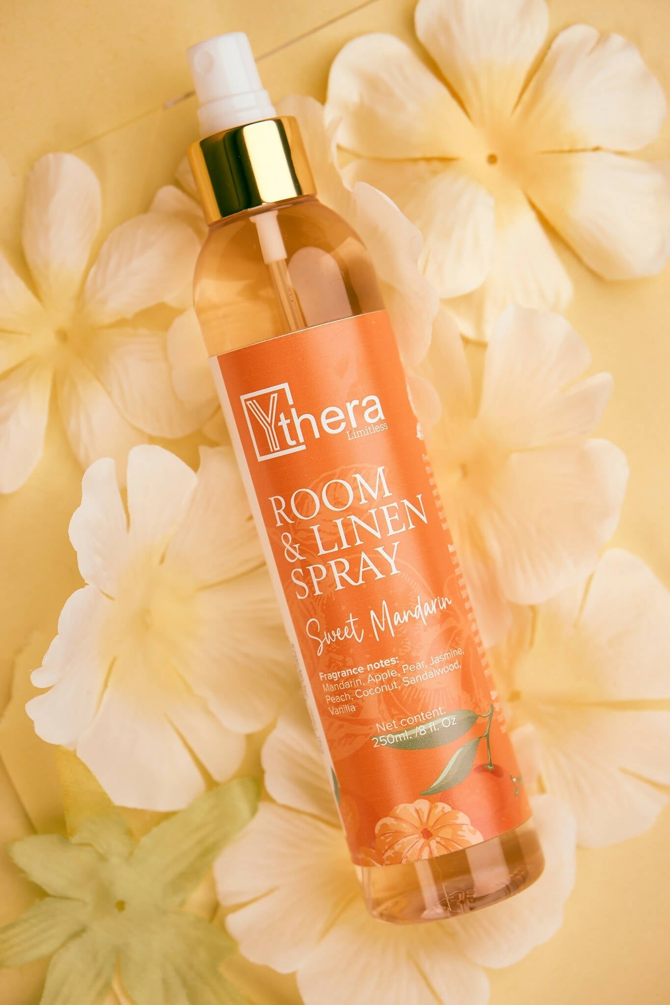 Ythera Sweet Mandarin & Room & Linen Spray 250ml - Shopzetu
