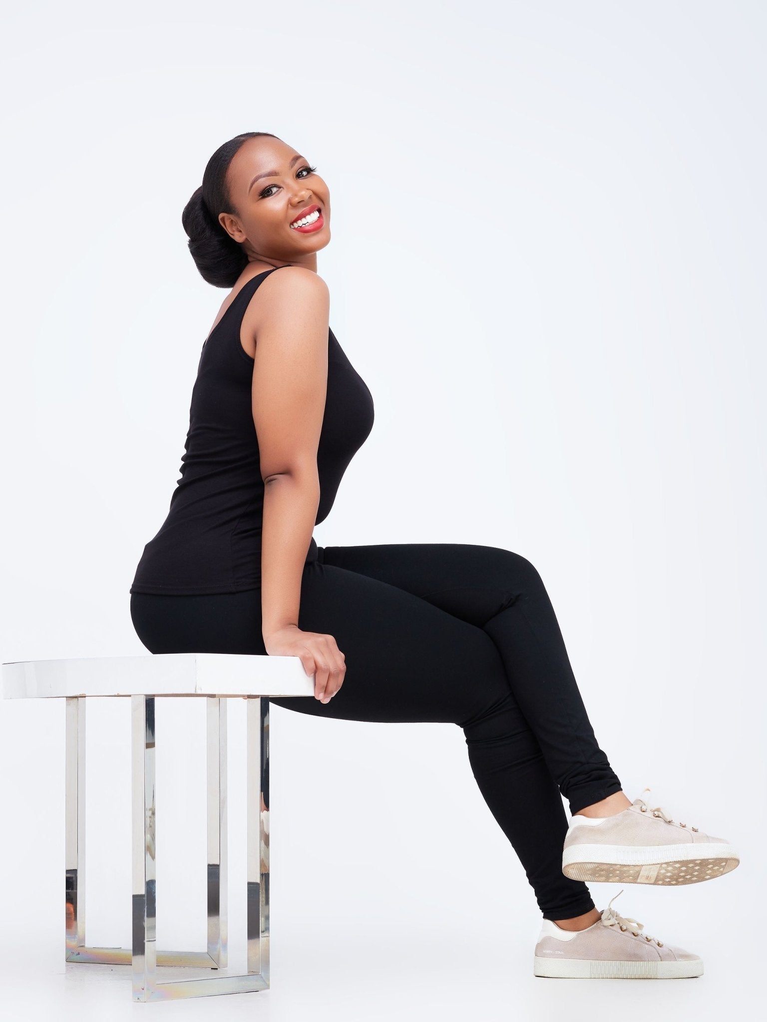 Zetu Basic Leggings - Black - Shop Zetu Kenya