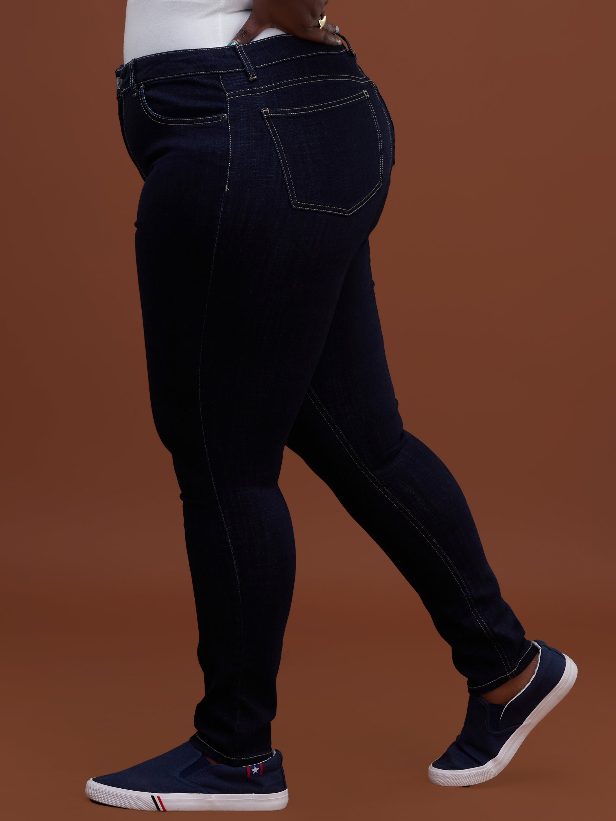 Safari Ladies Skinny Jeans - Midnight