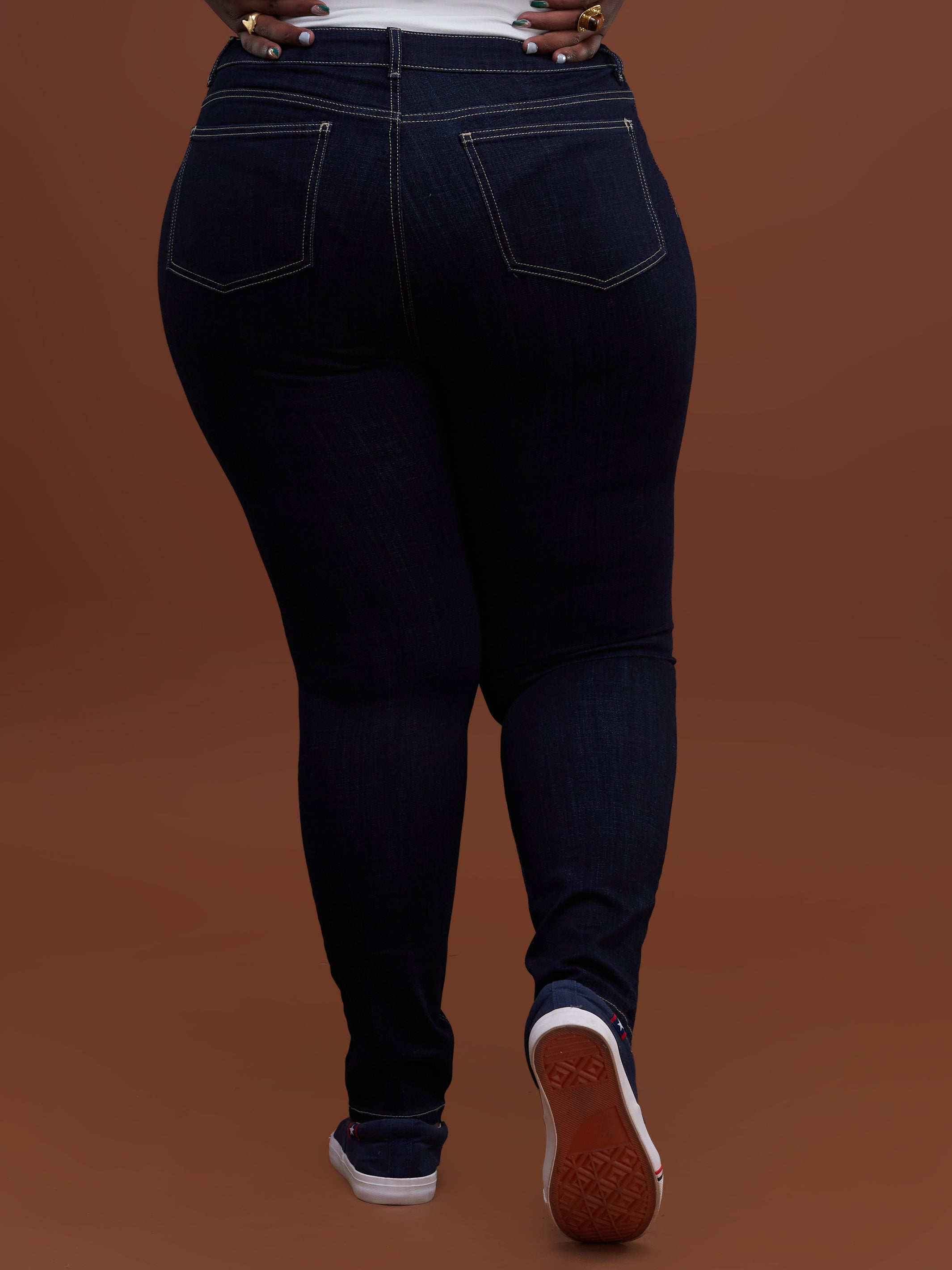 Safari Ladies Skinny Jeans - Midnight