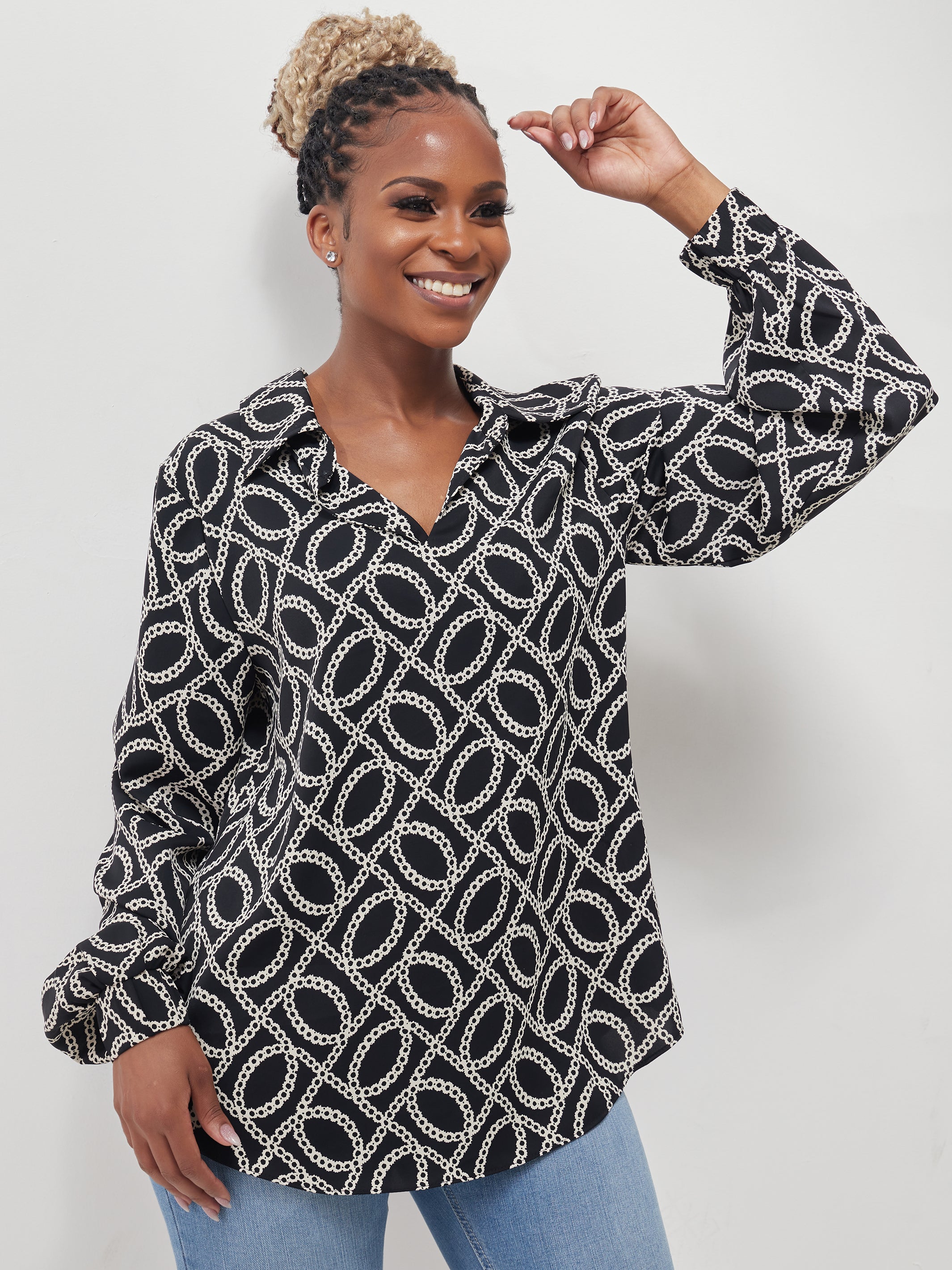 Vivo Zuri Long Sleeved Blouse - Sample