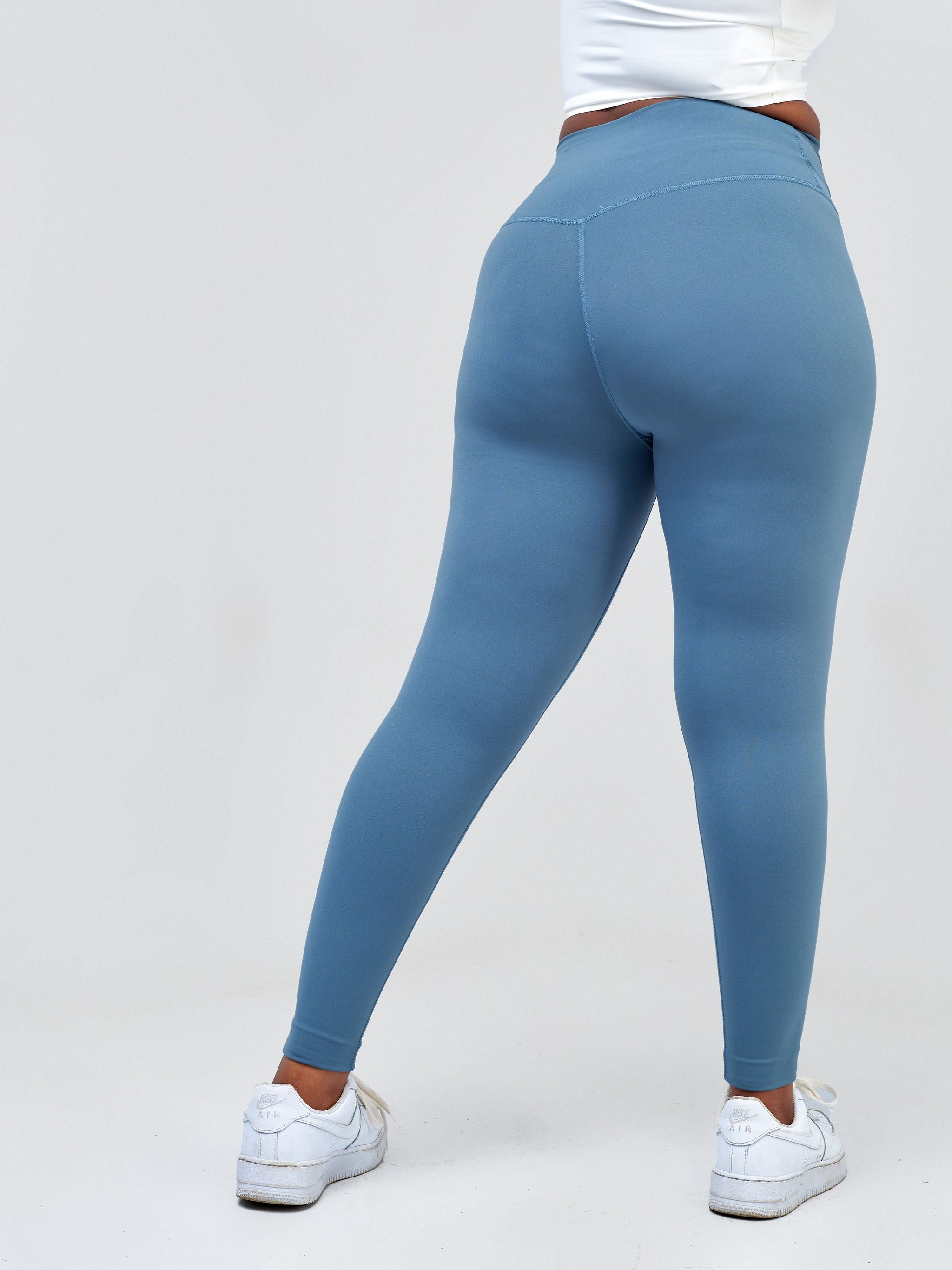 Ava Fitness Bella Workout Leggings - Code Blue