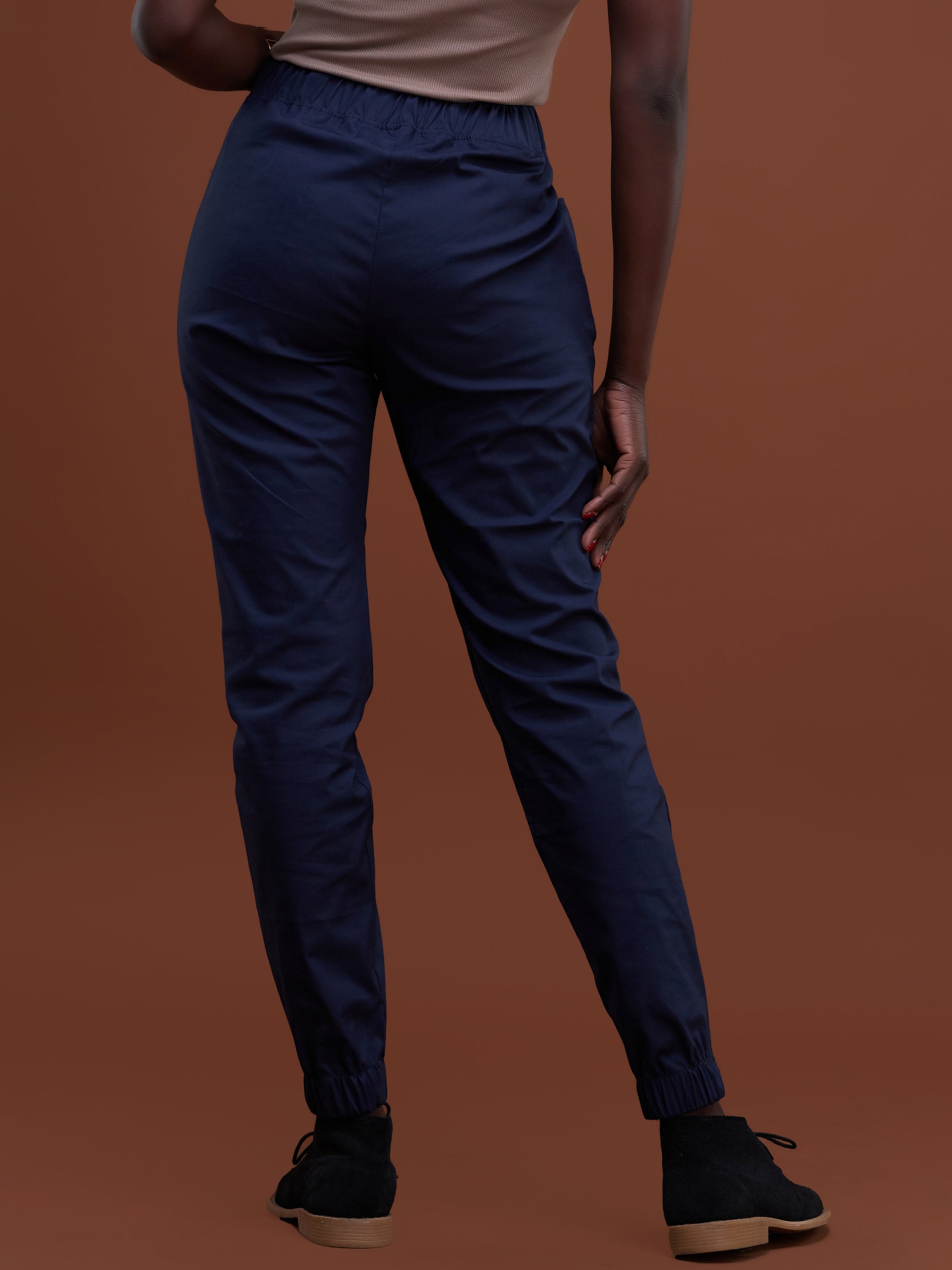 Safari Huru Joggers - Navy Blue