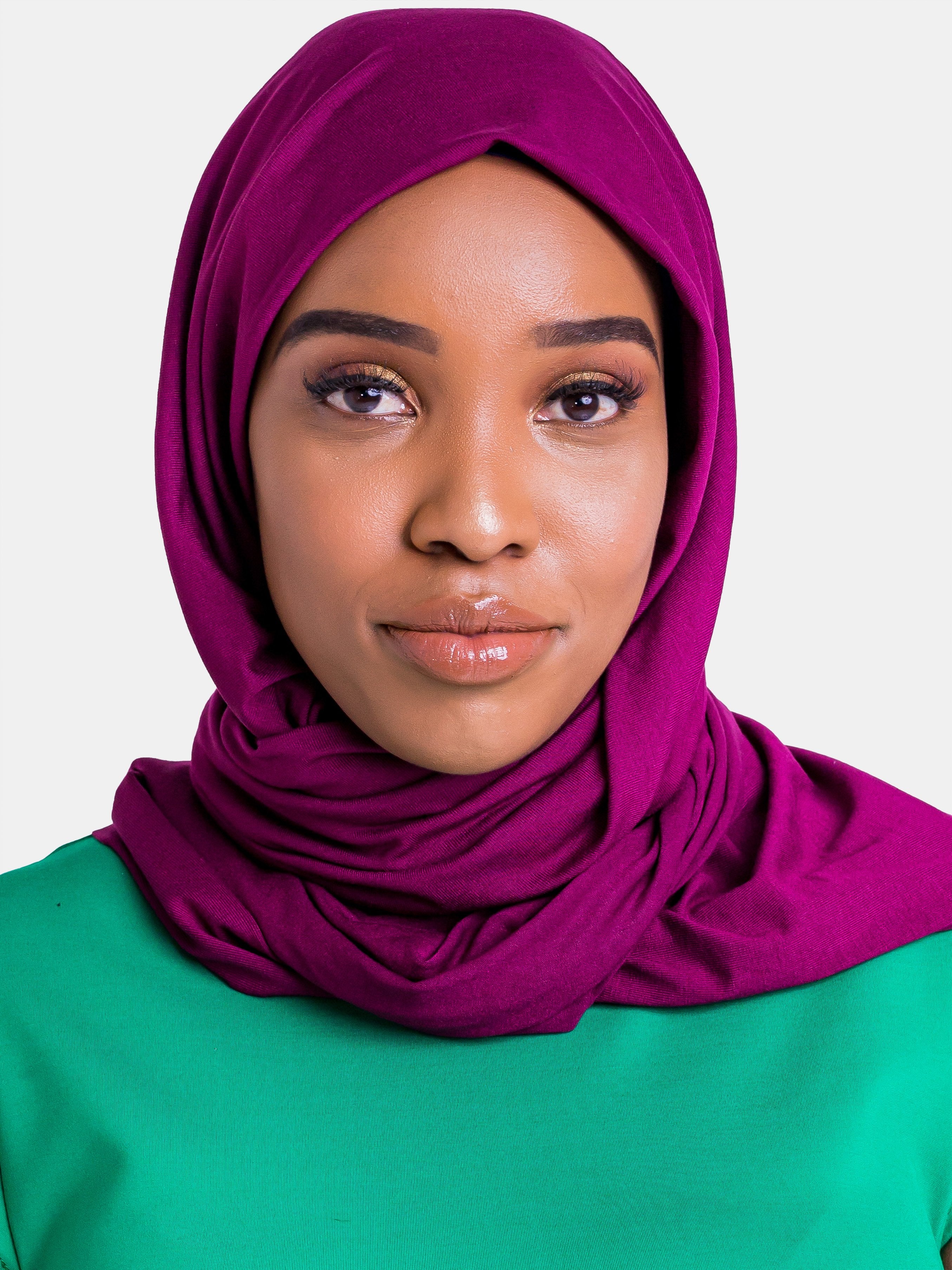 Vivo Hijab Head Wrap - Purple - Shop Zetu